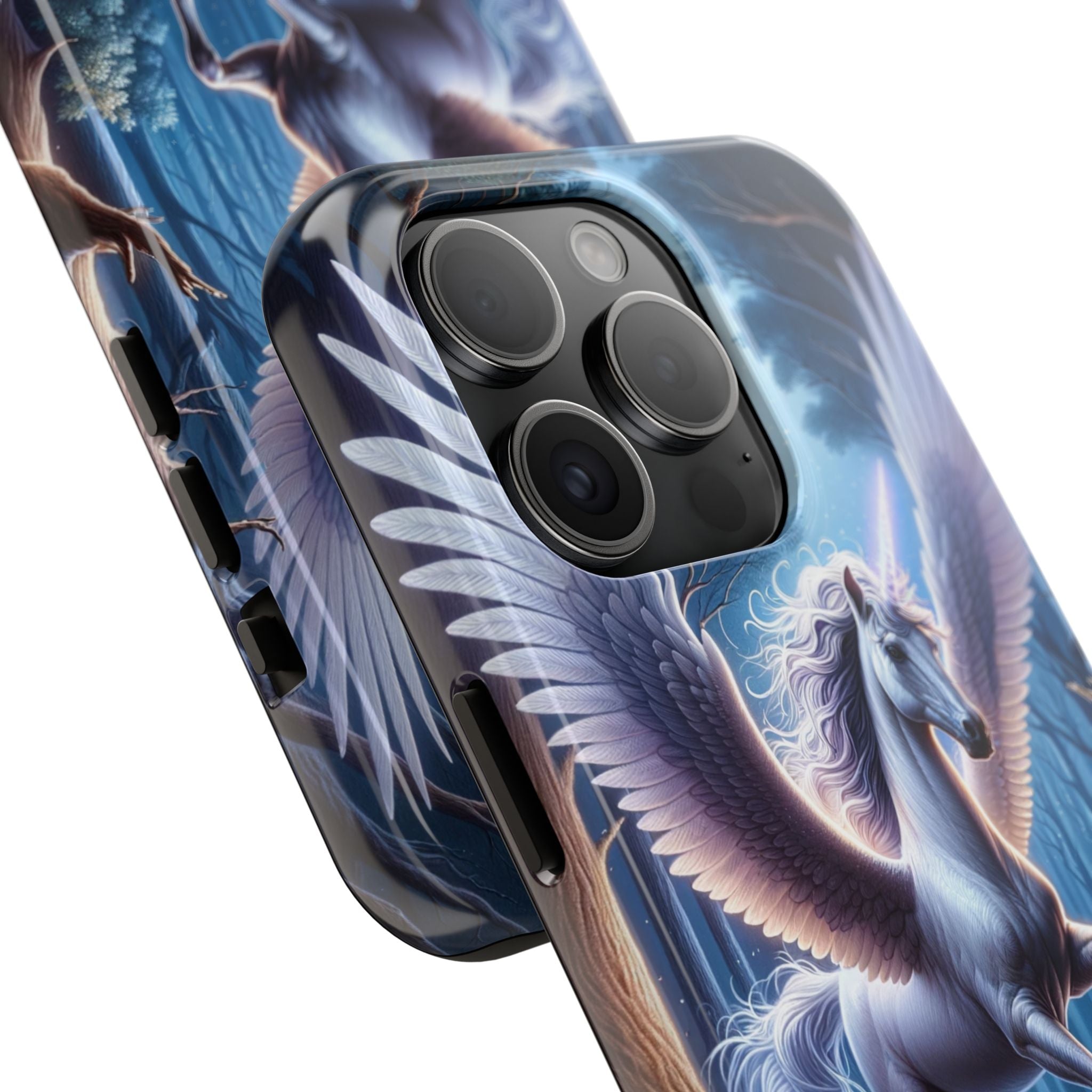 Phone Case - Unicorn Landing in Magical Forest