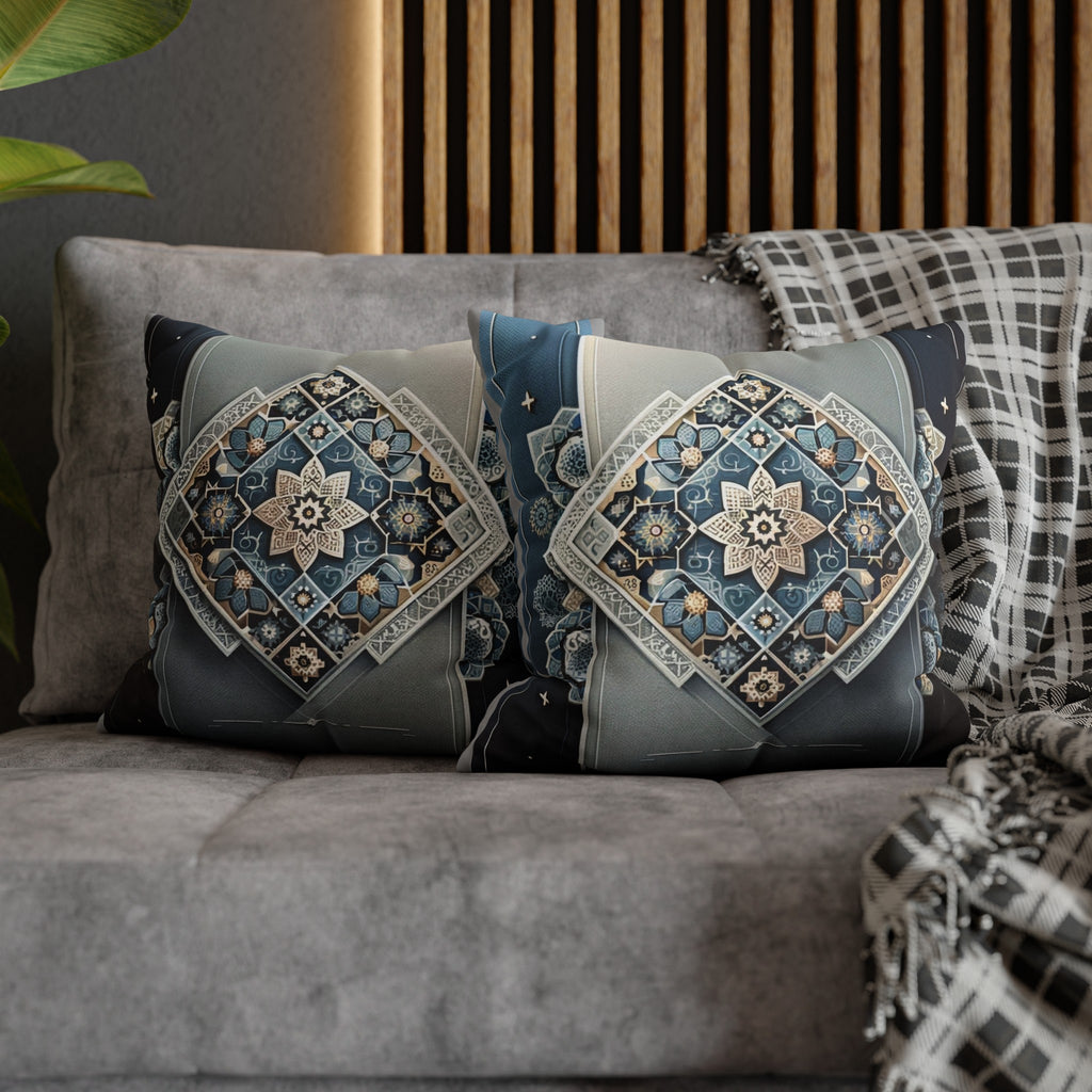 Islamic Art 7 - Polyester Square Pillowcase