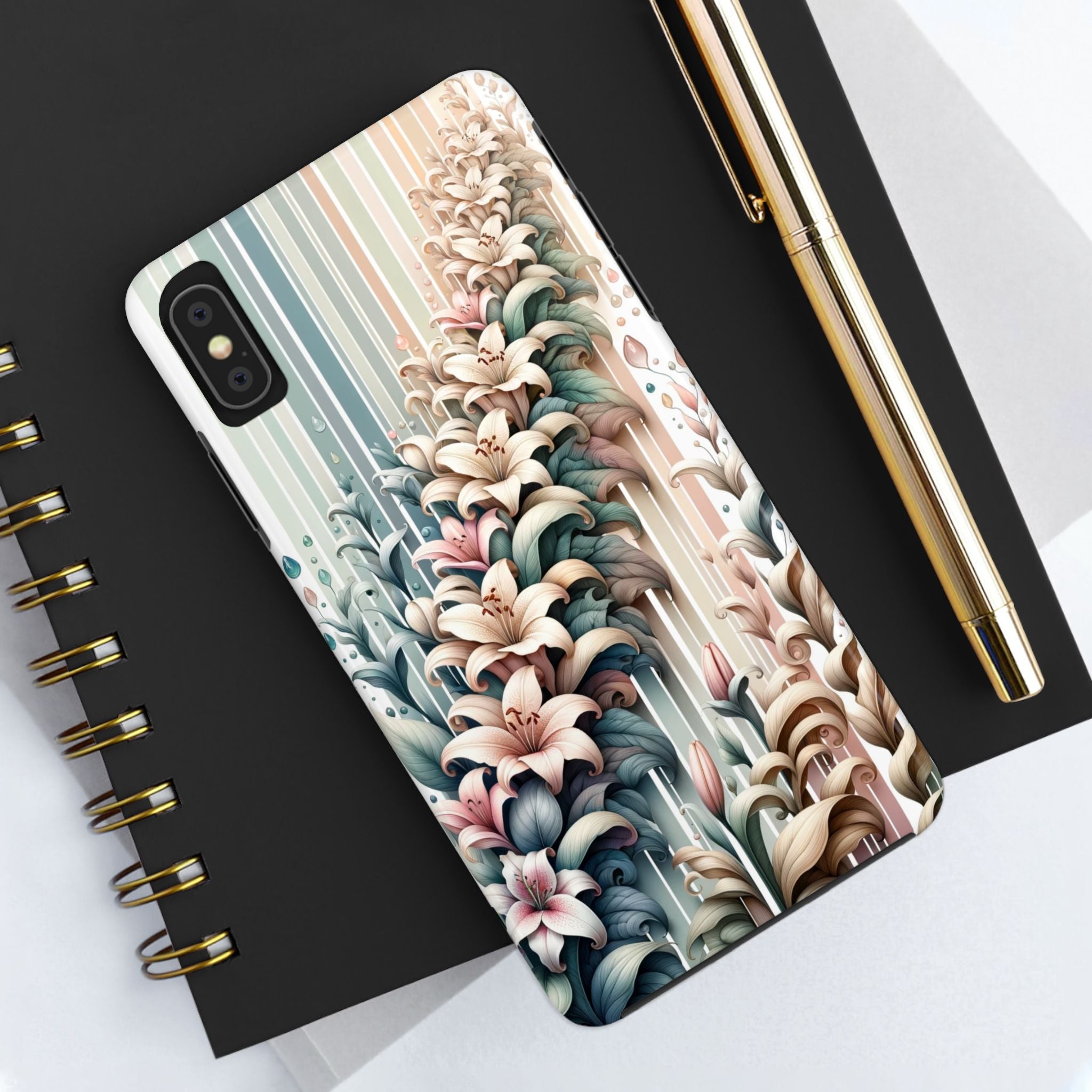 Pastel lilies - Tough Phone Case