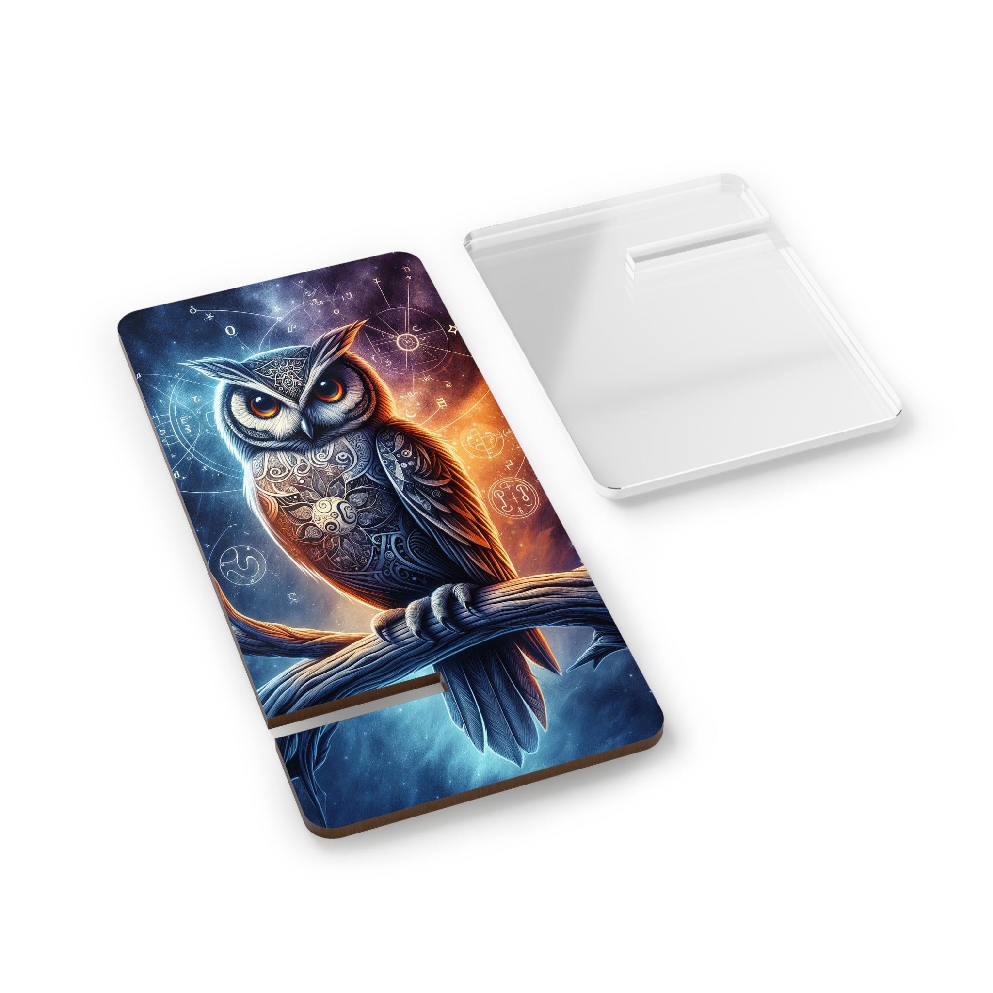 Grey owl - Smartphone Stand