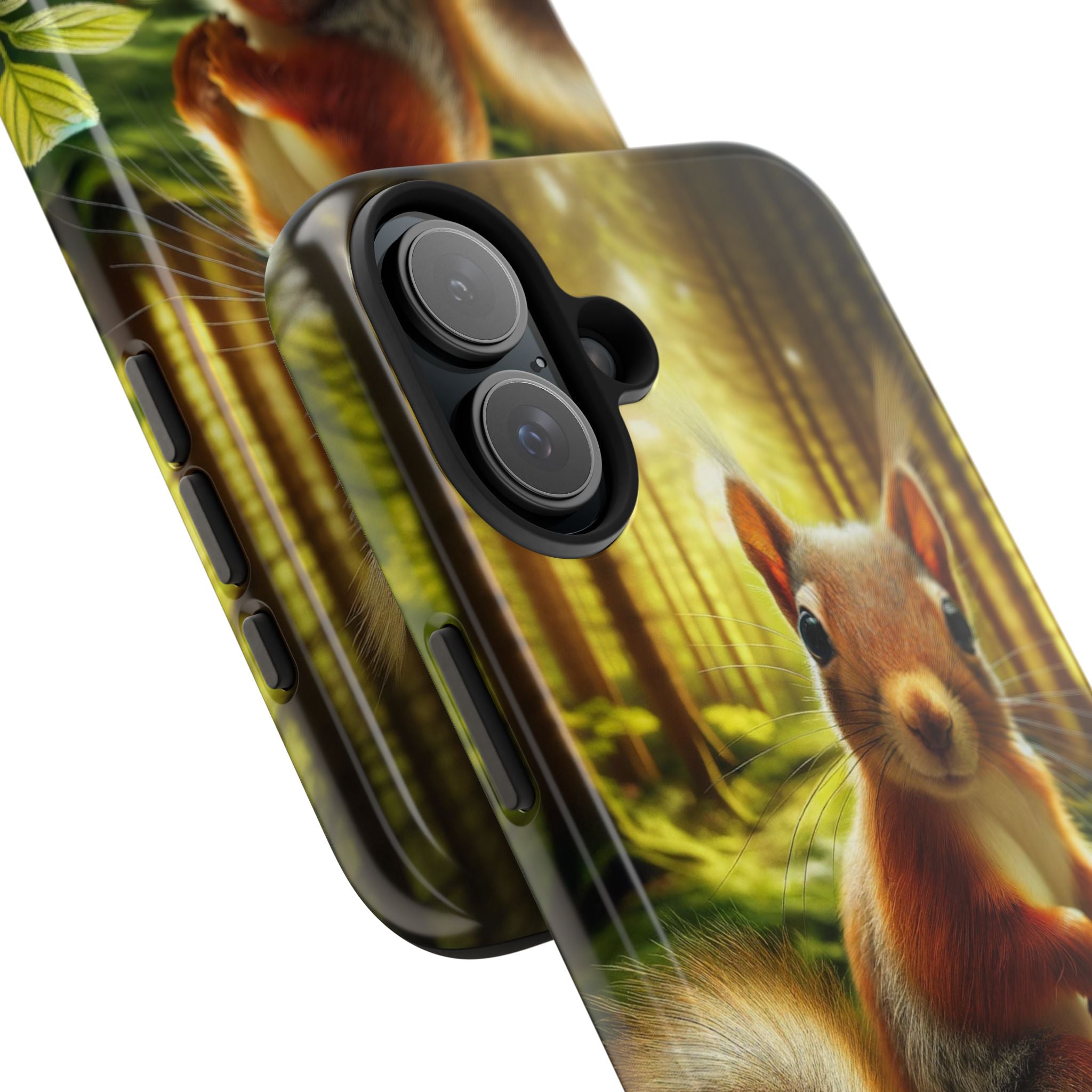 Curious squirrel - Tough Phone Case