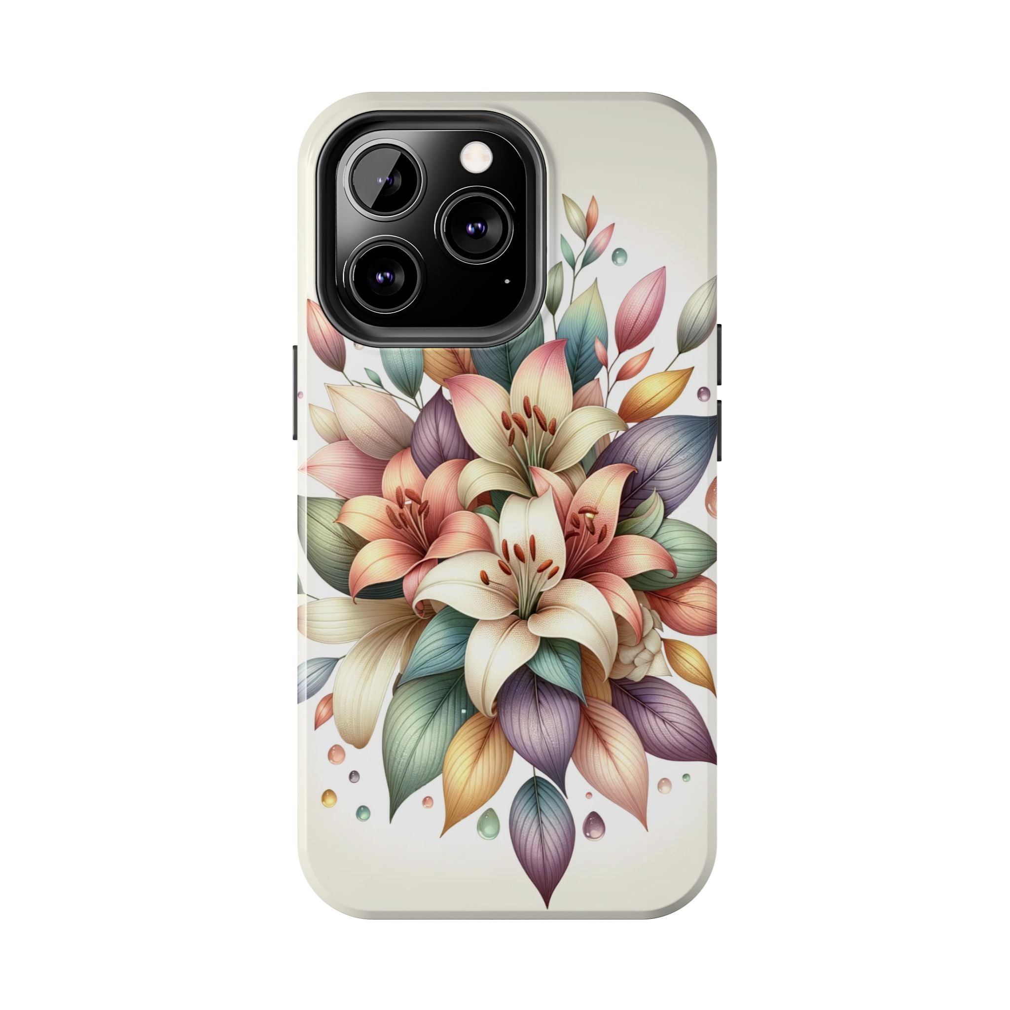 Phone Cases - Beautiful Lily Bouquet Design