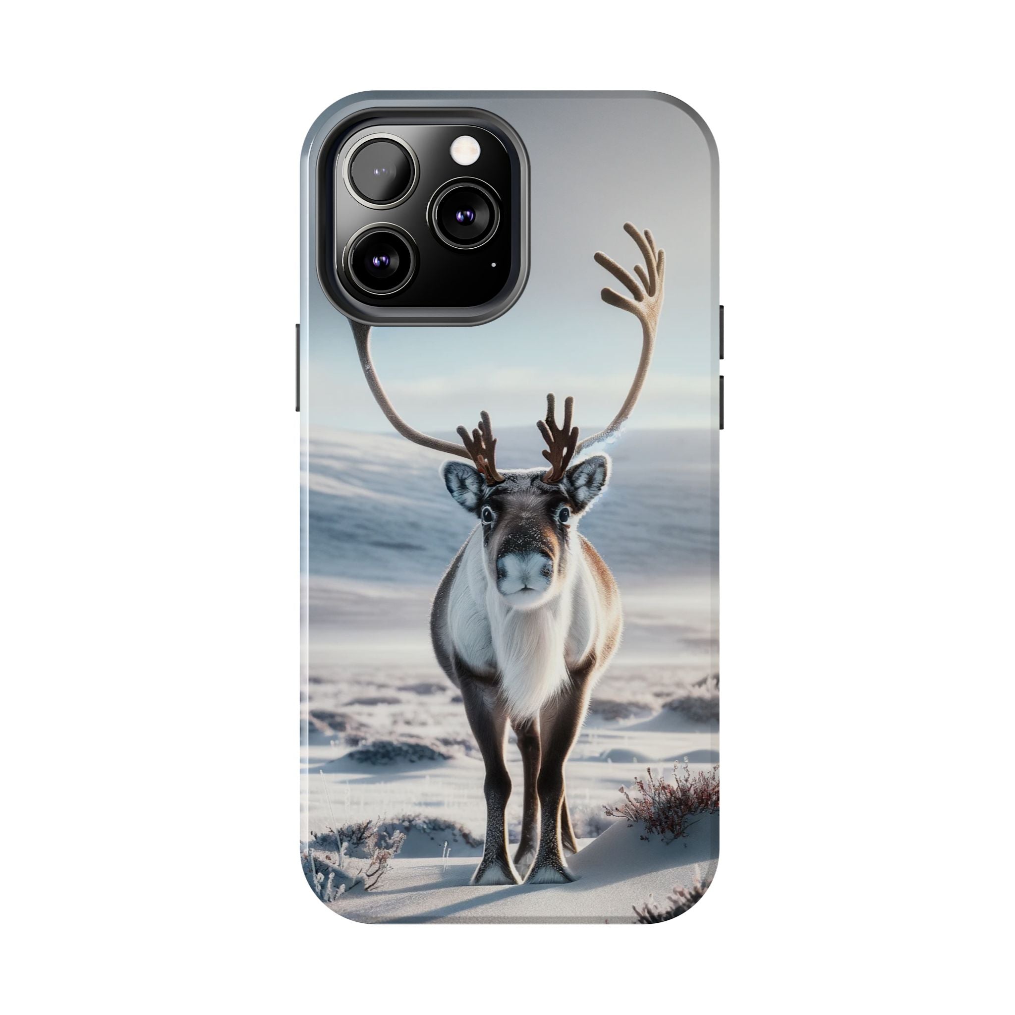 Phone Cases - Curious Reindeer Design