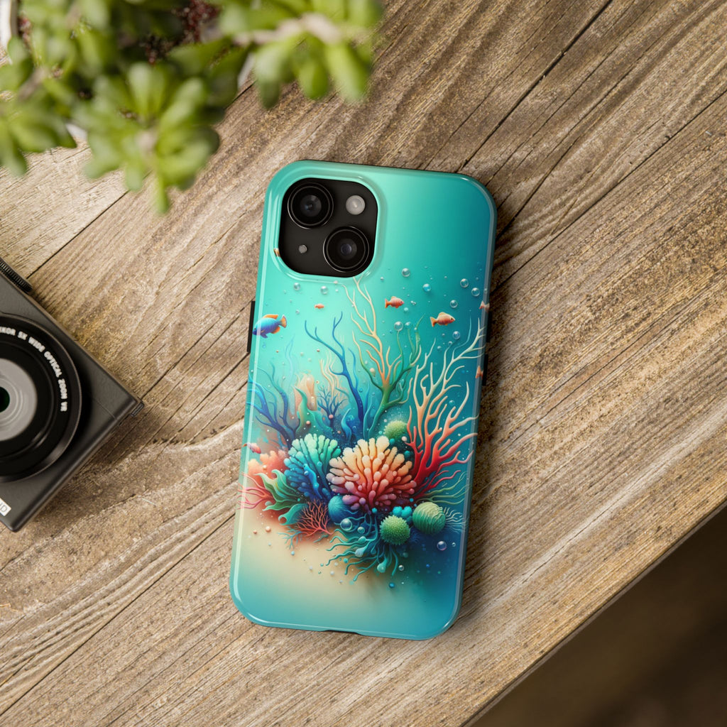 Phone Case Coral Reef Design