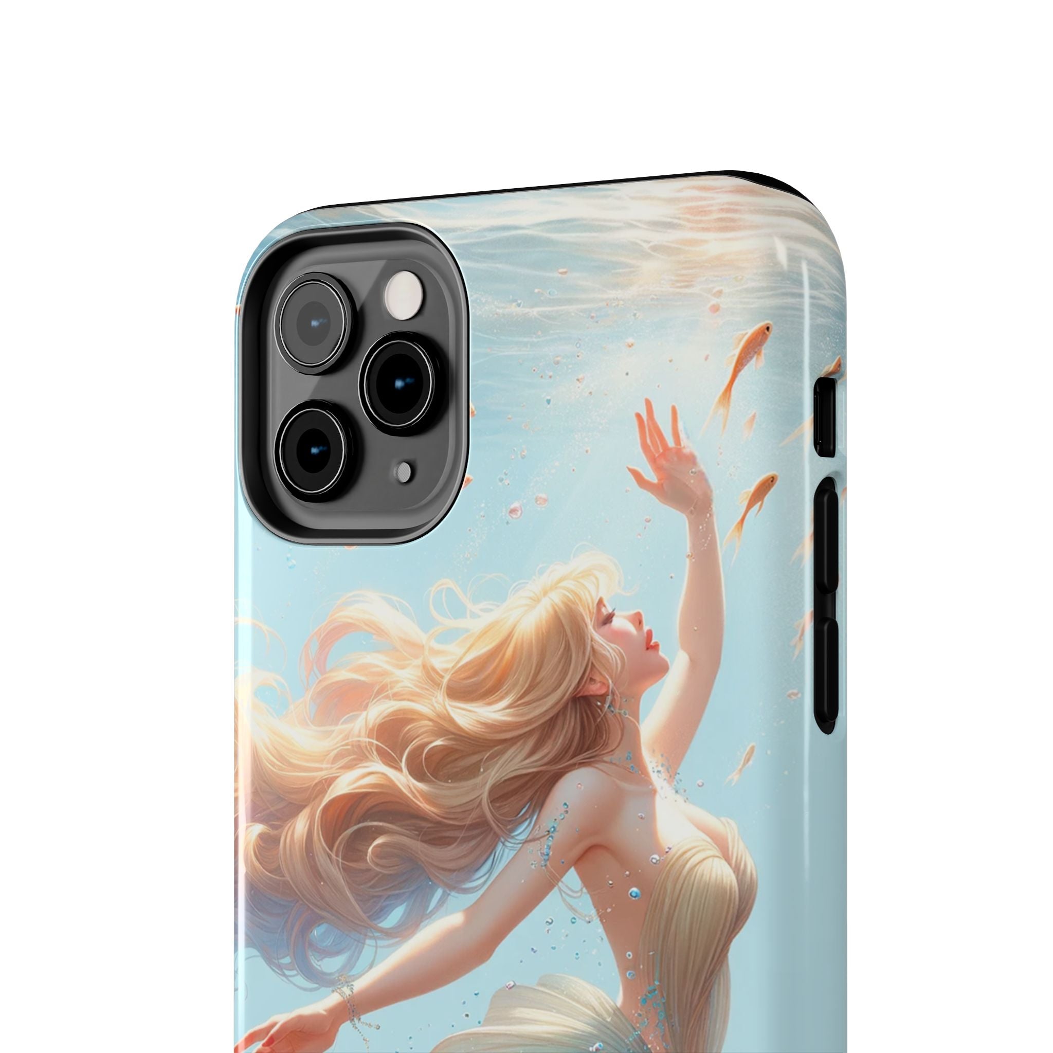 Blond mermaid - Tough Phone Case
