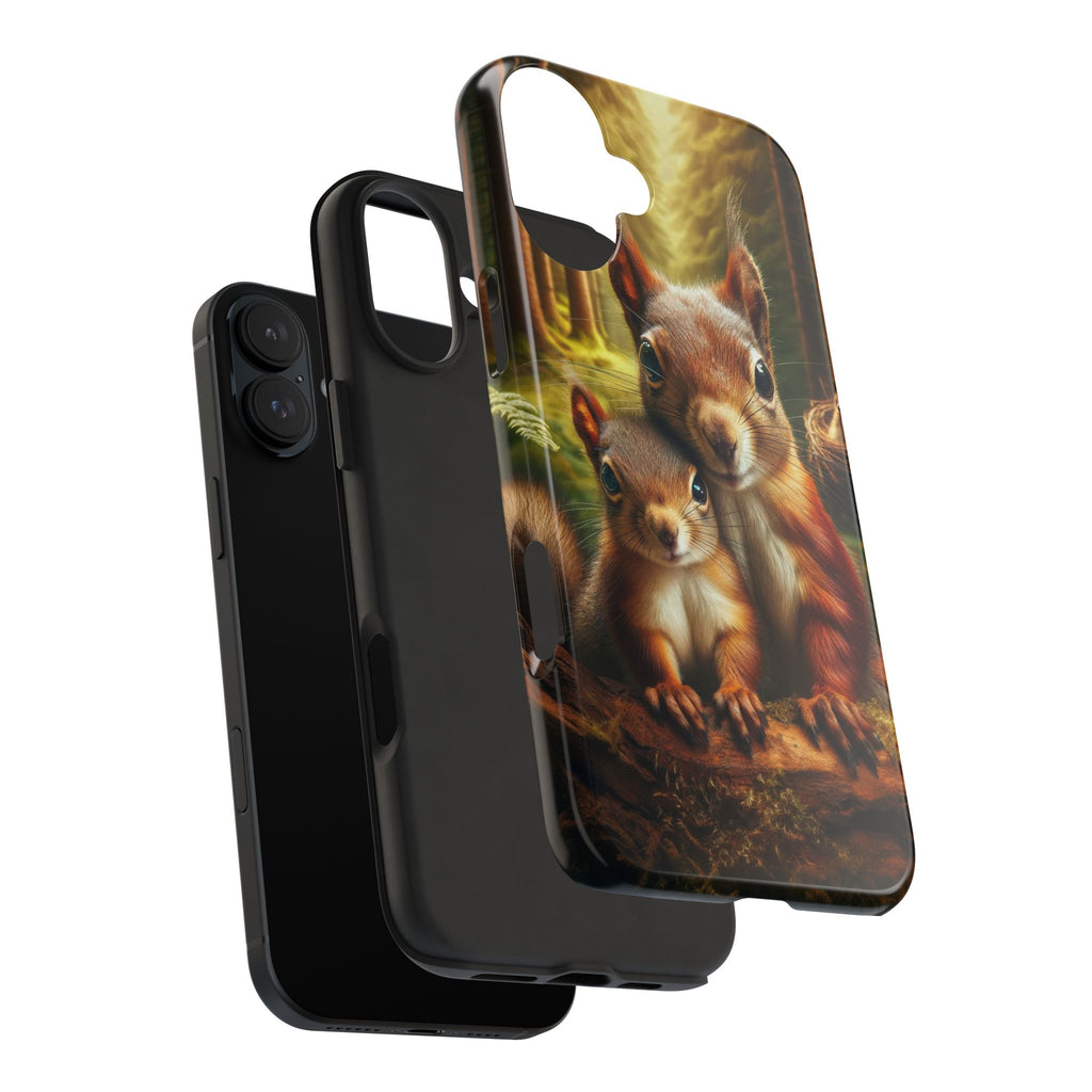 Two squirrels - Tough Phone Case