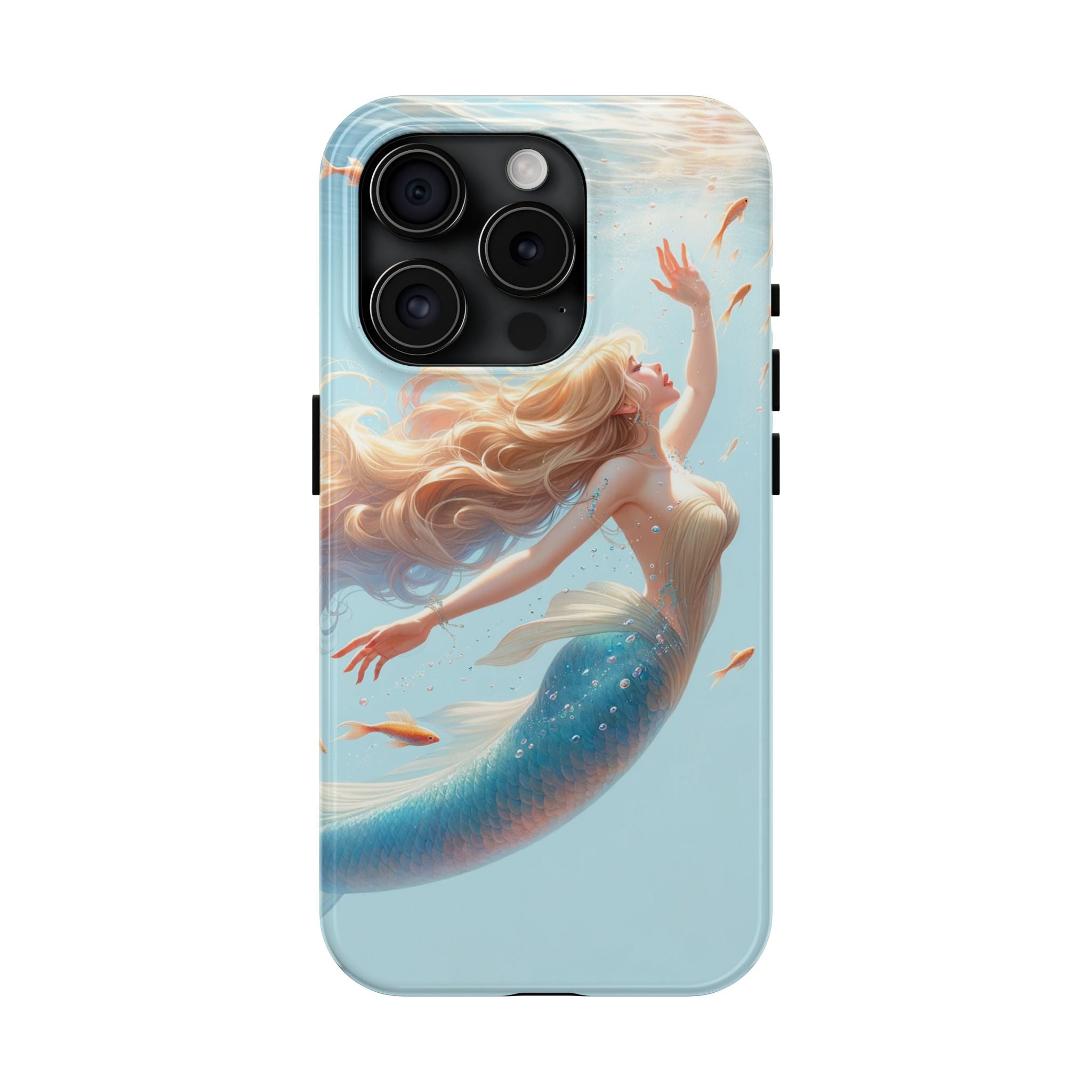Blond mermaid - Tough Phone Case