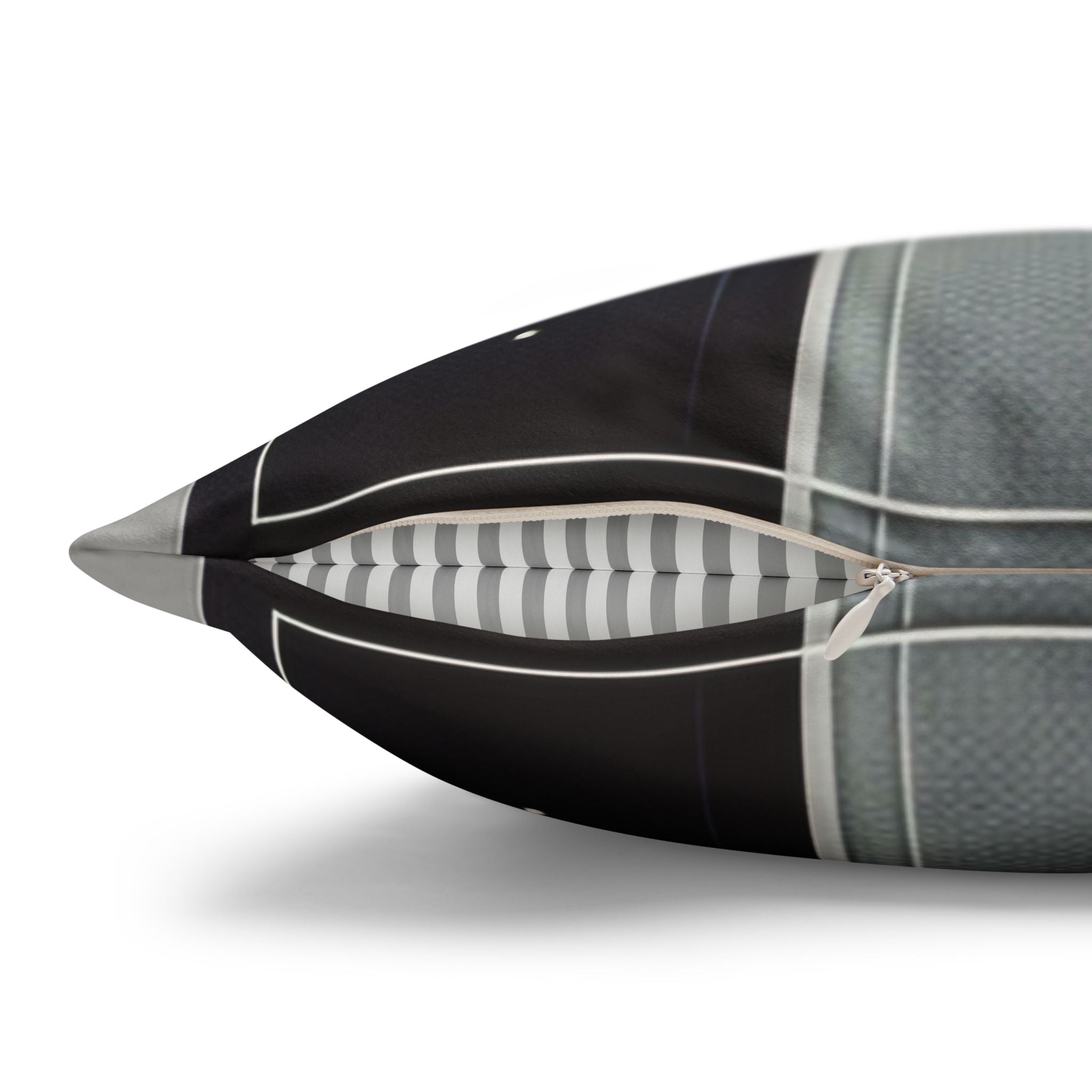 Islamic Art (blue-grey) - Suede Square Pillowcase