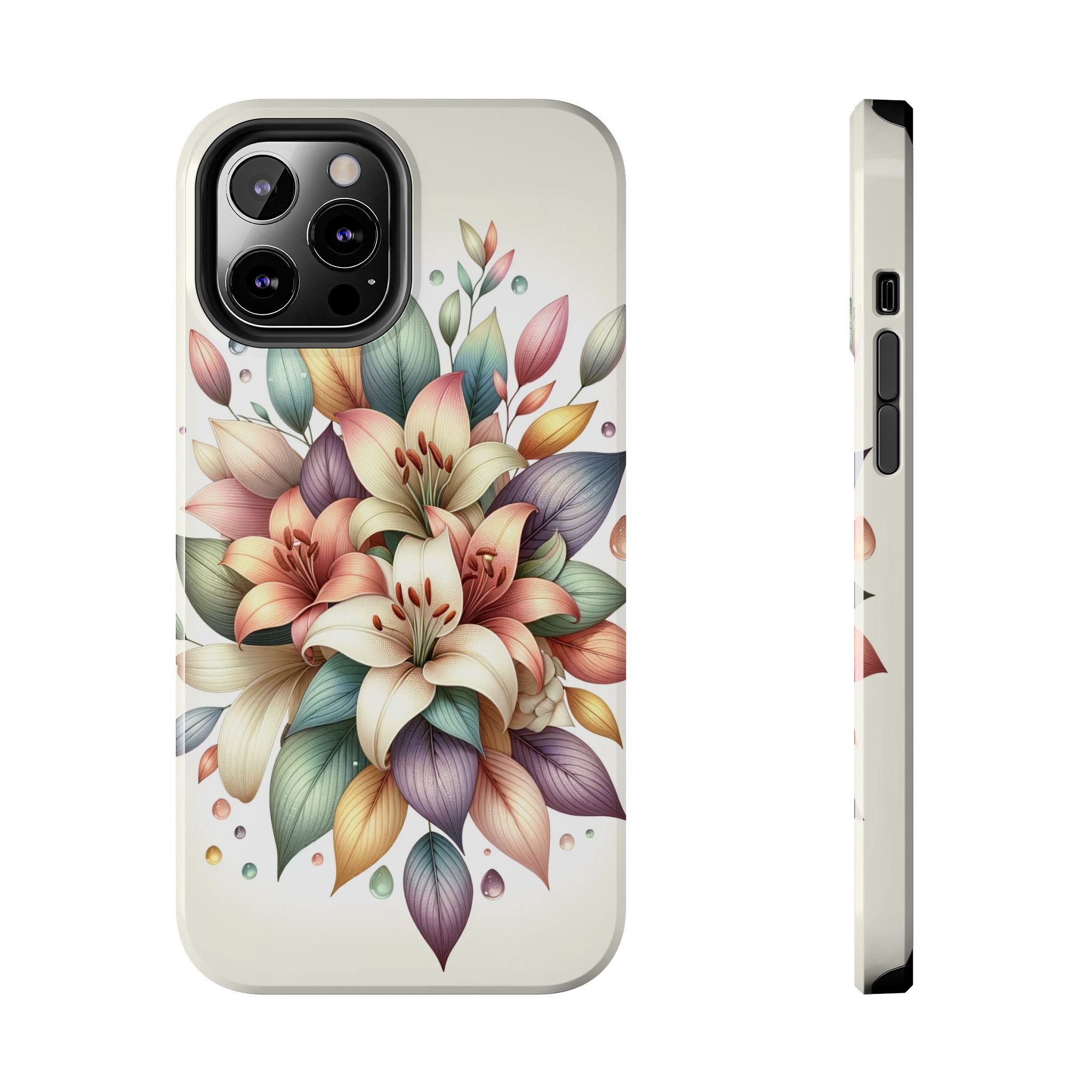 Phone Cases - Beautiful Lily Bouquet Design