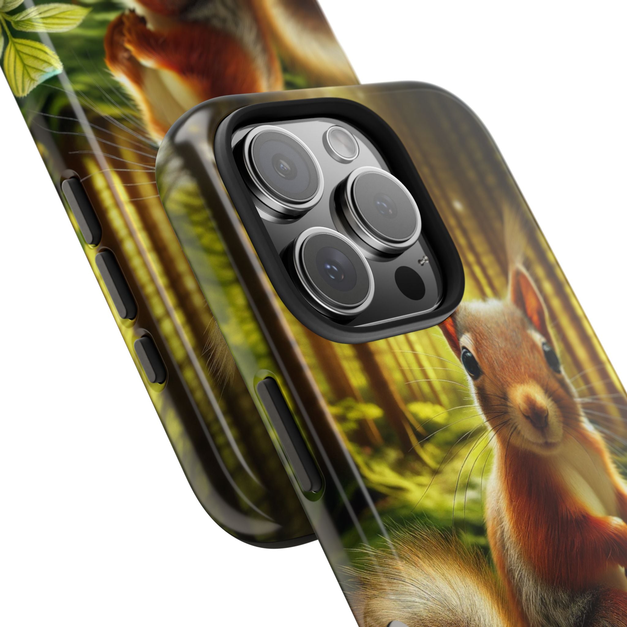 Curious squirrel - Tough Phone Case