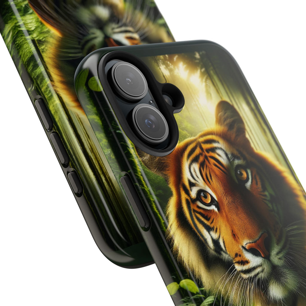 Curious Tiger - Tough Phone Case