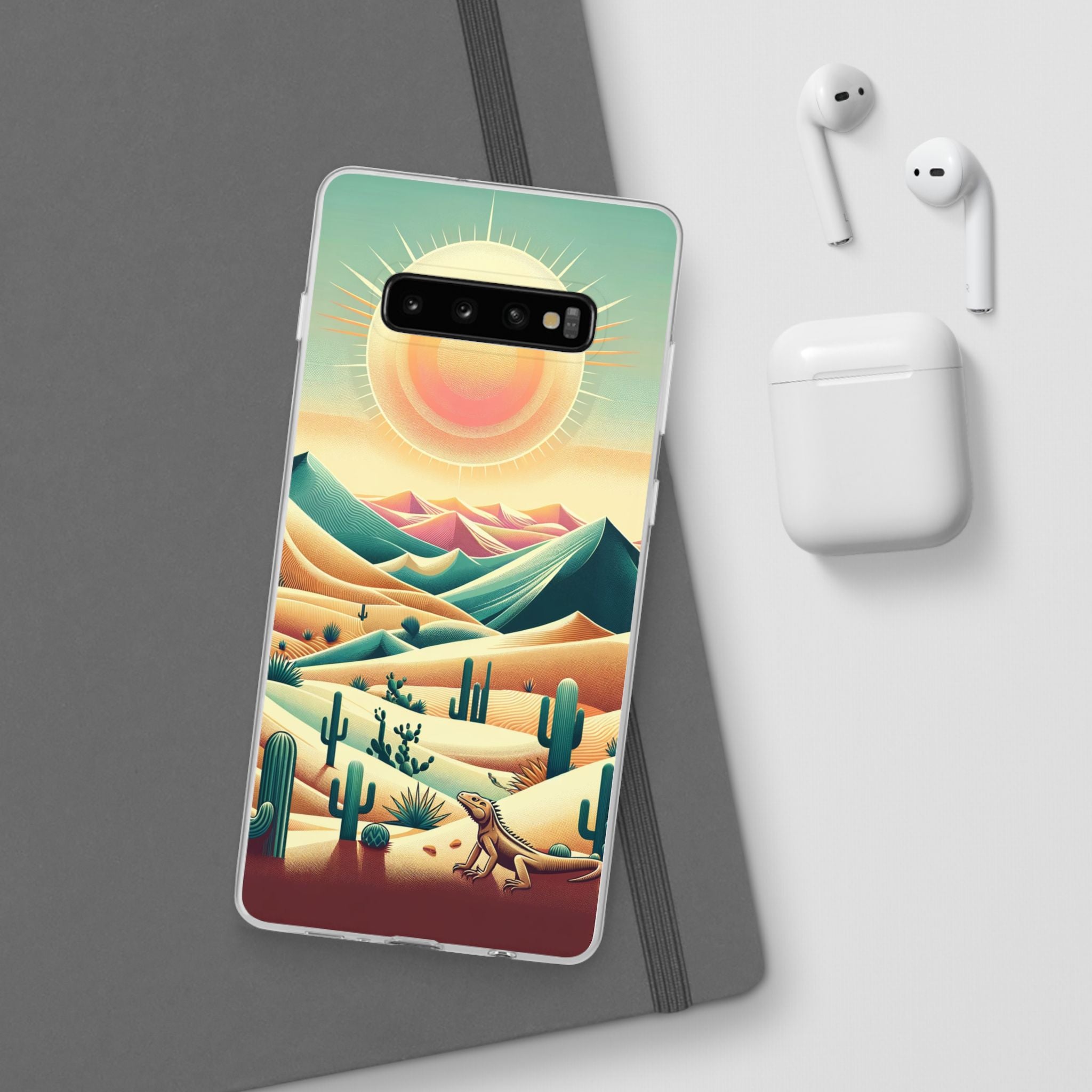 Iguana in the desert - Flexi Case (Samsung only)