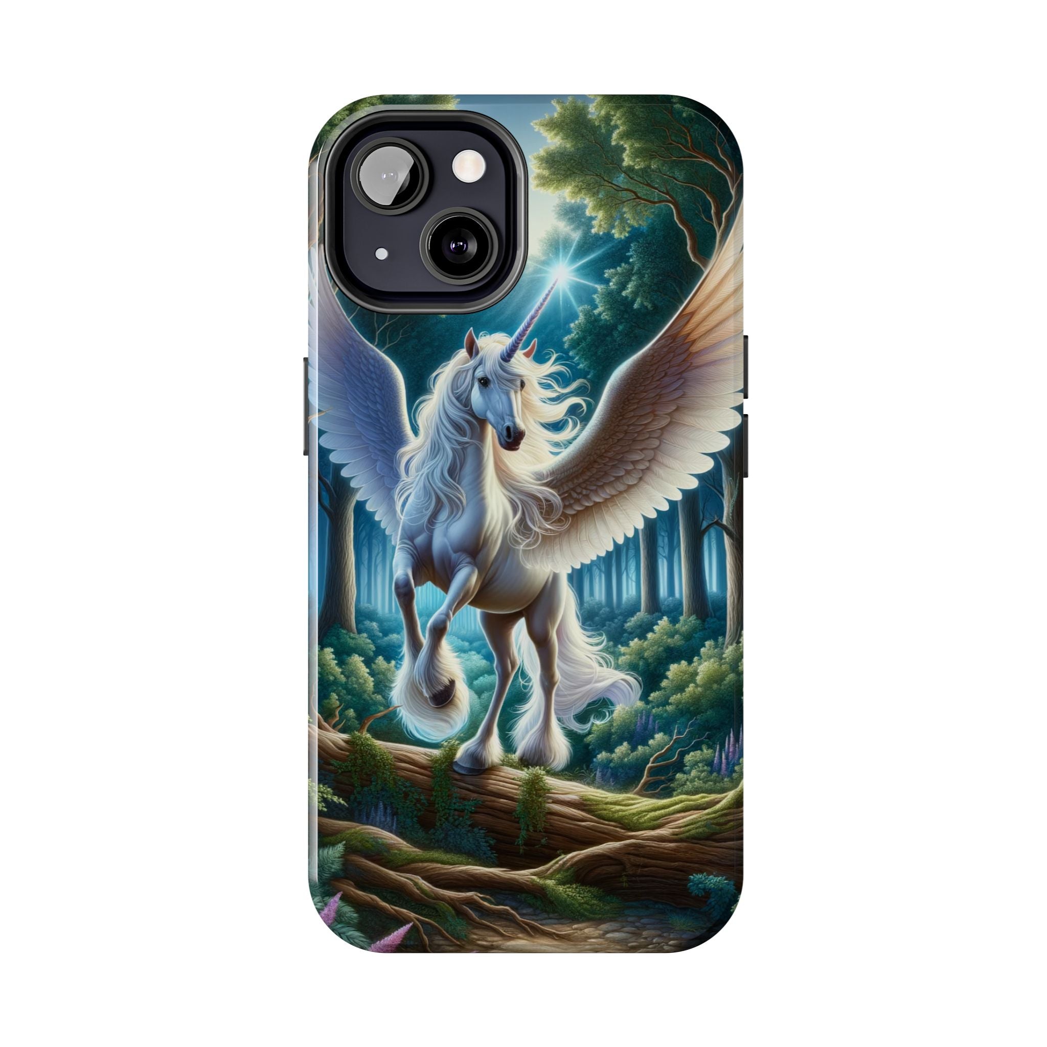 Landing Unicorn - Tough Phone Case