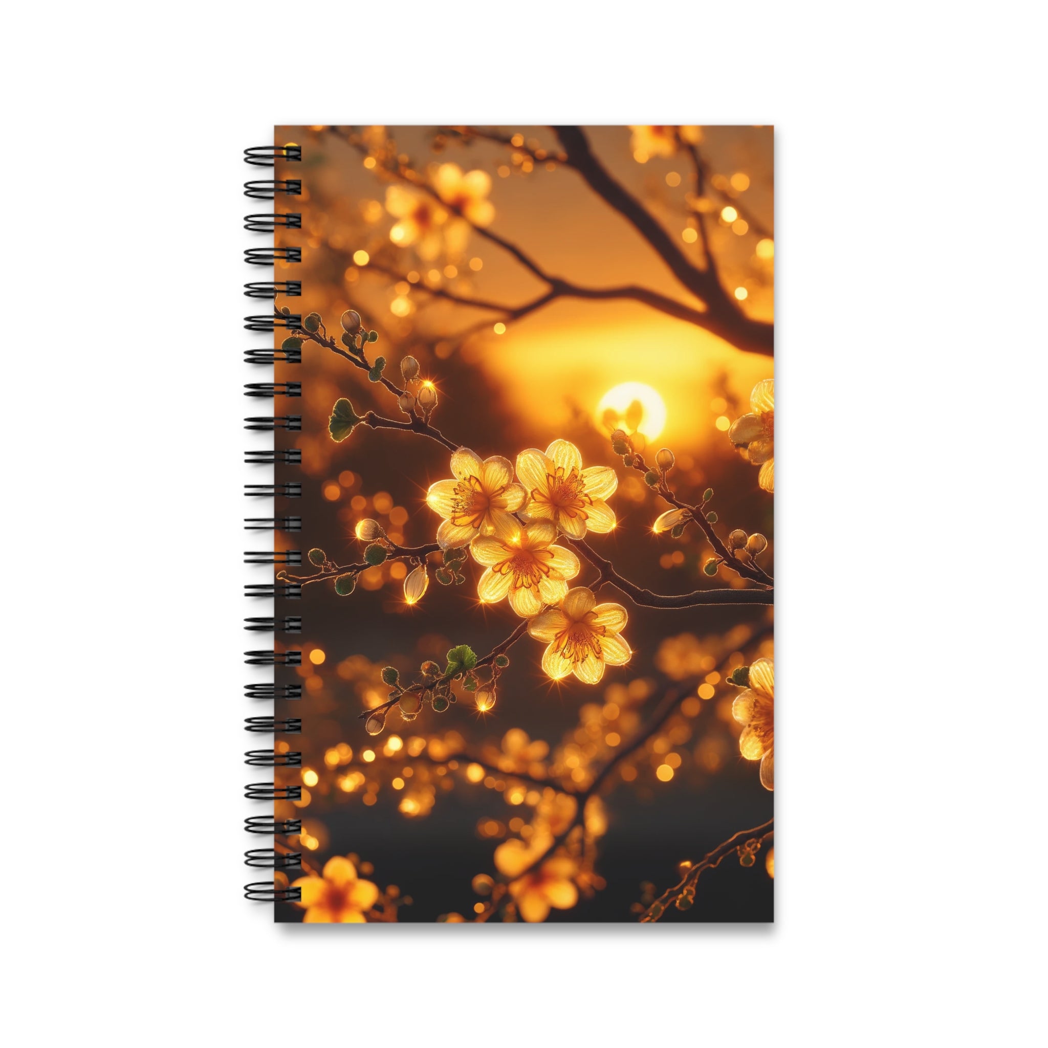 Yellow-coloured flowers in Sunset (7) - Spiral Journal