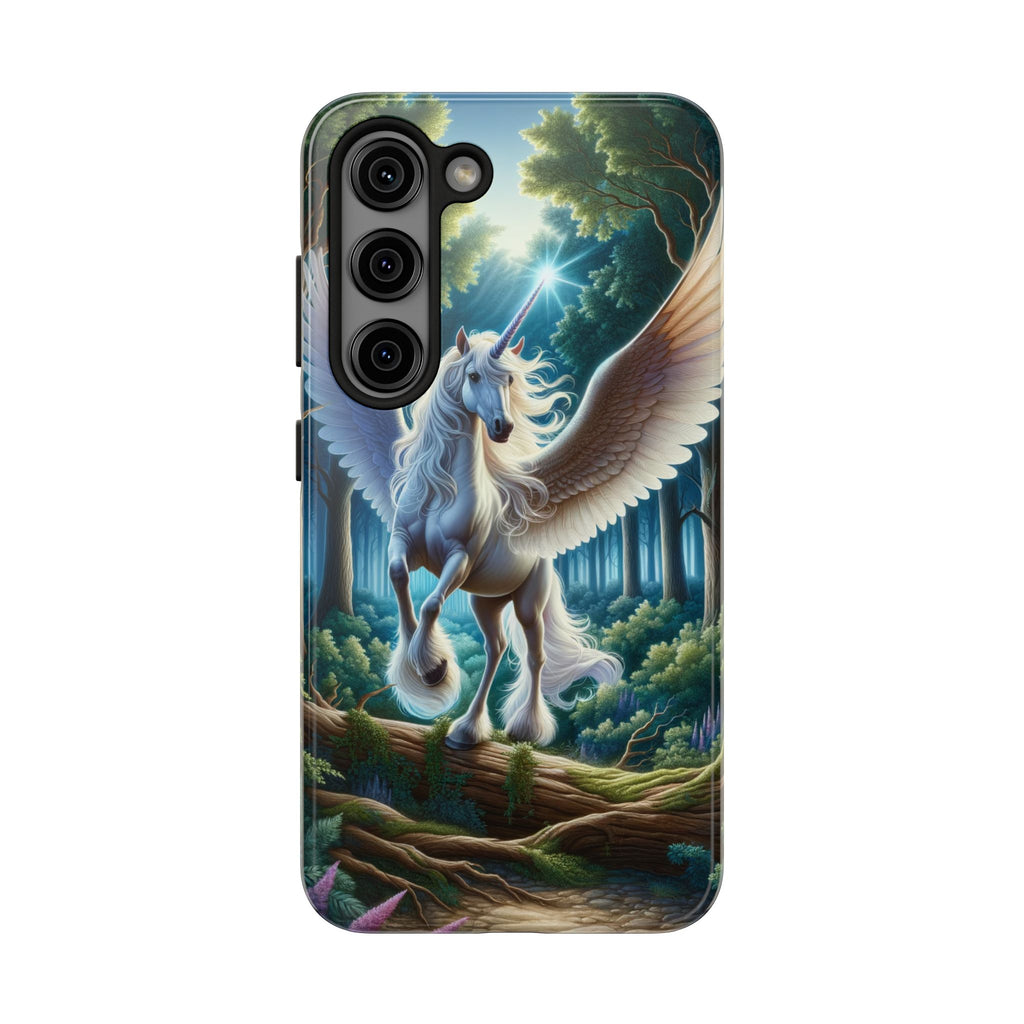 Landing Unicorn - Tough Phone Case
