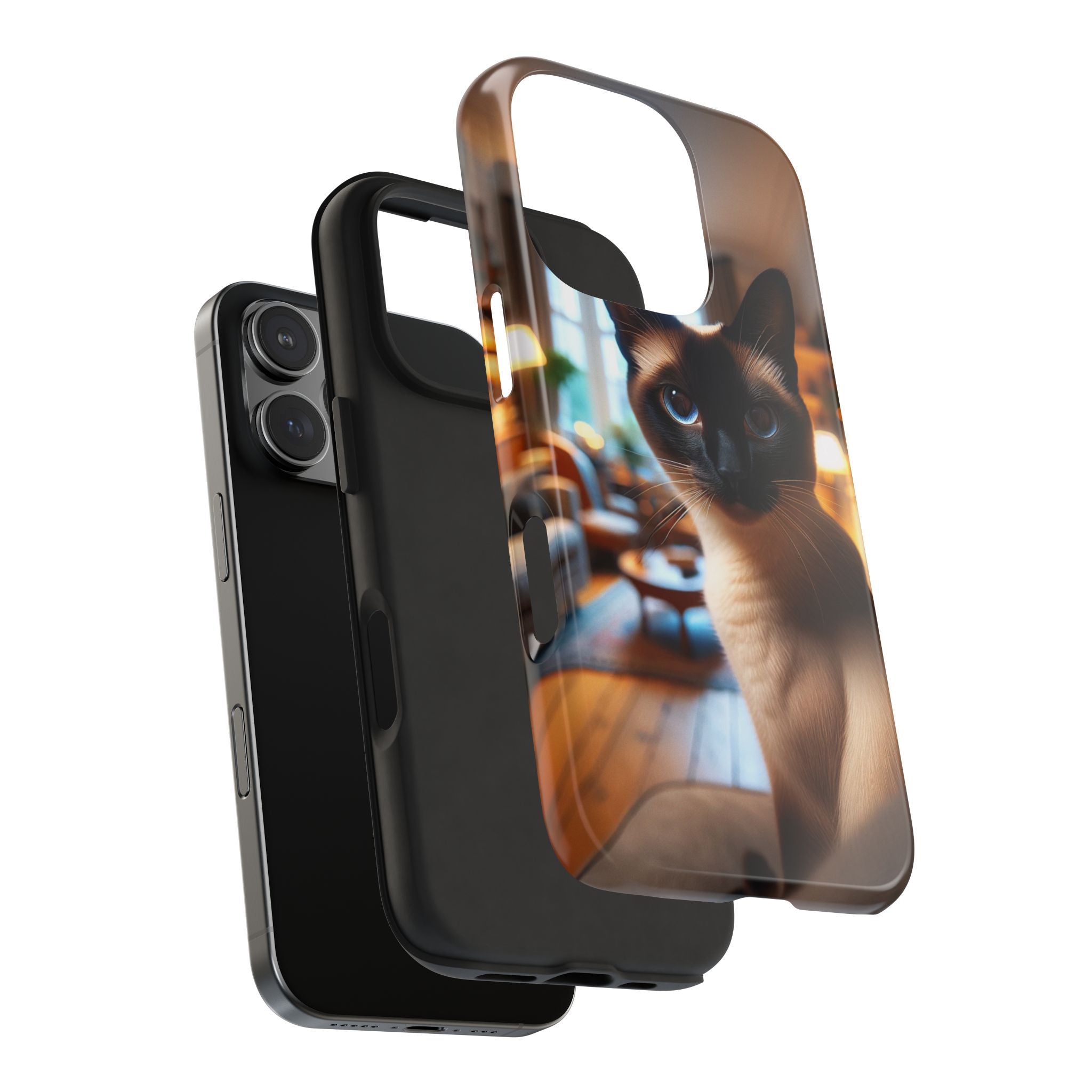 Curious cat - Tough Phone Case