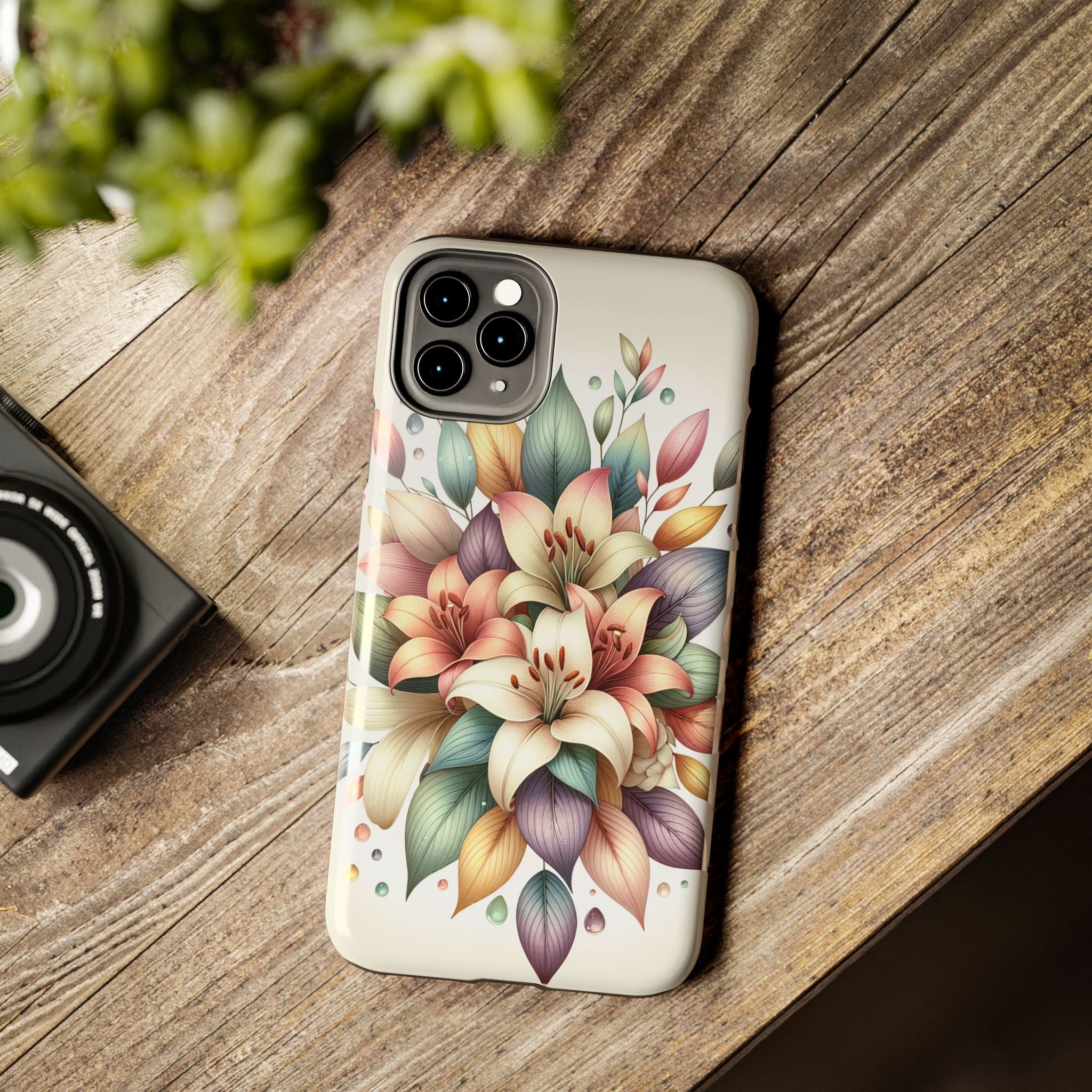 Phone Cases - Beautiful Lily Bouquet Design