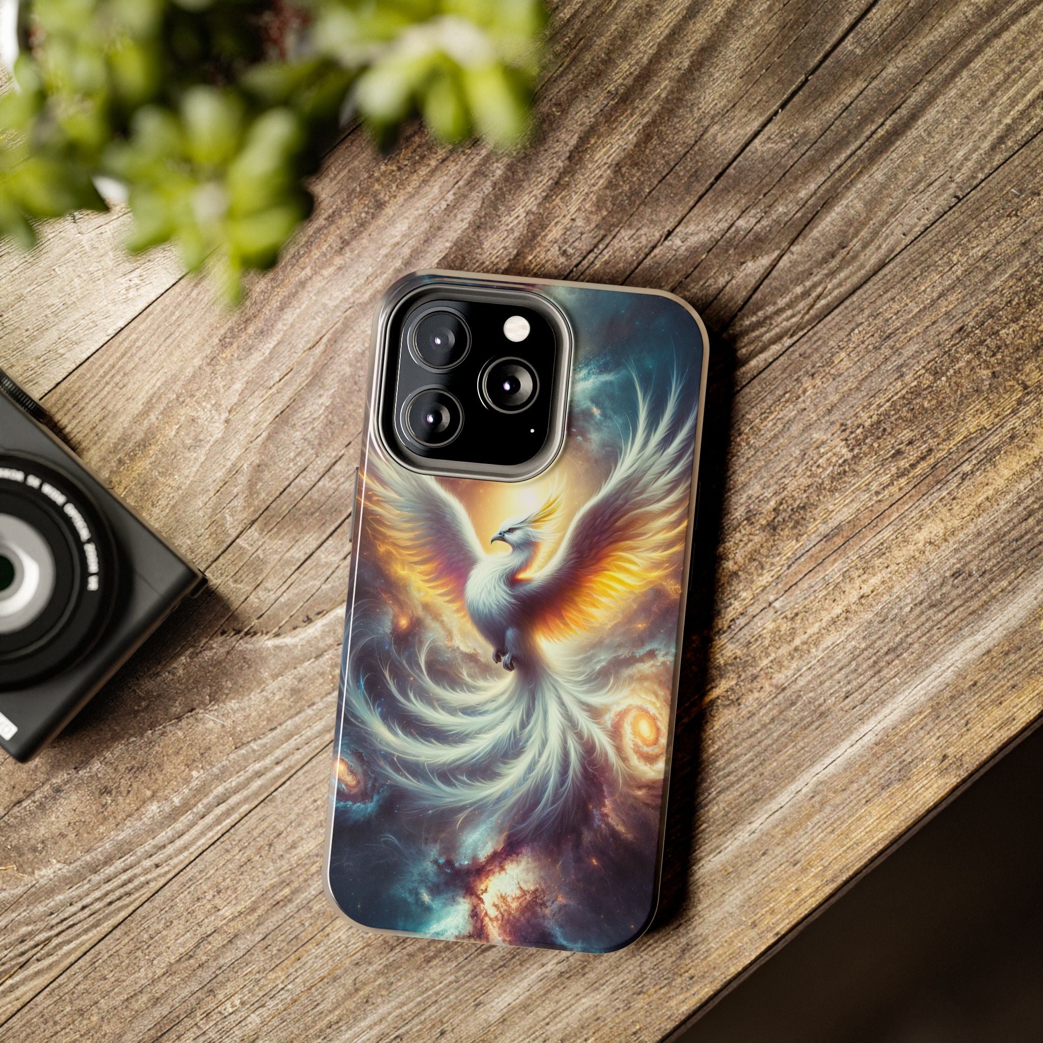 Phone Case - White Phoenix Design