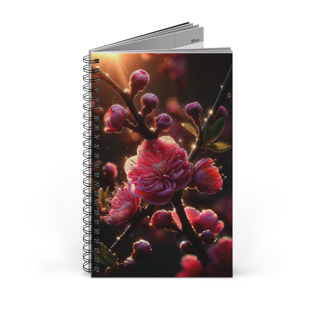 Pink-coloured diamond flowers (4) - Spiral Journal
