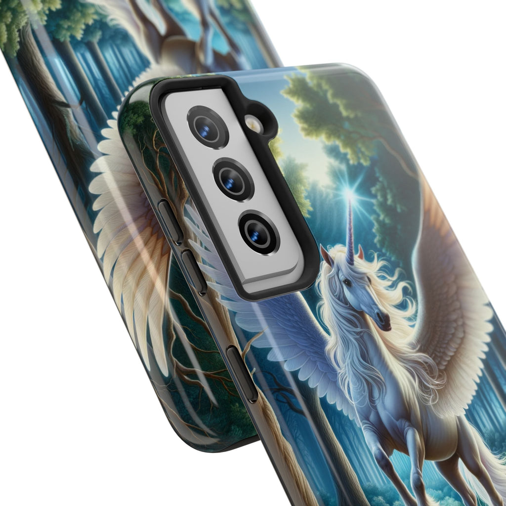 Landing Unicorn - Tough Phone Case