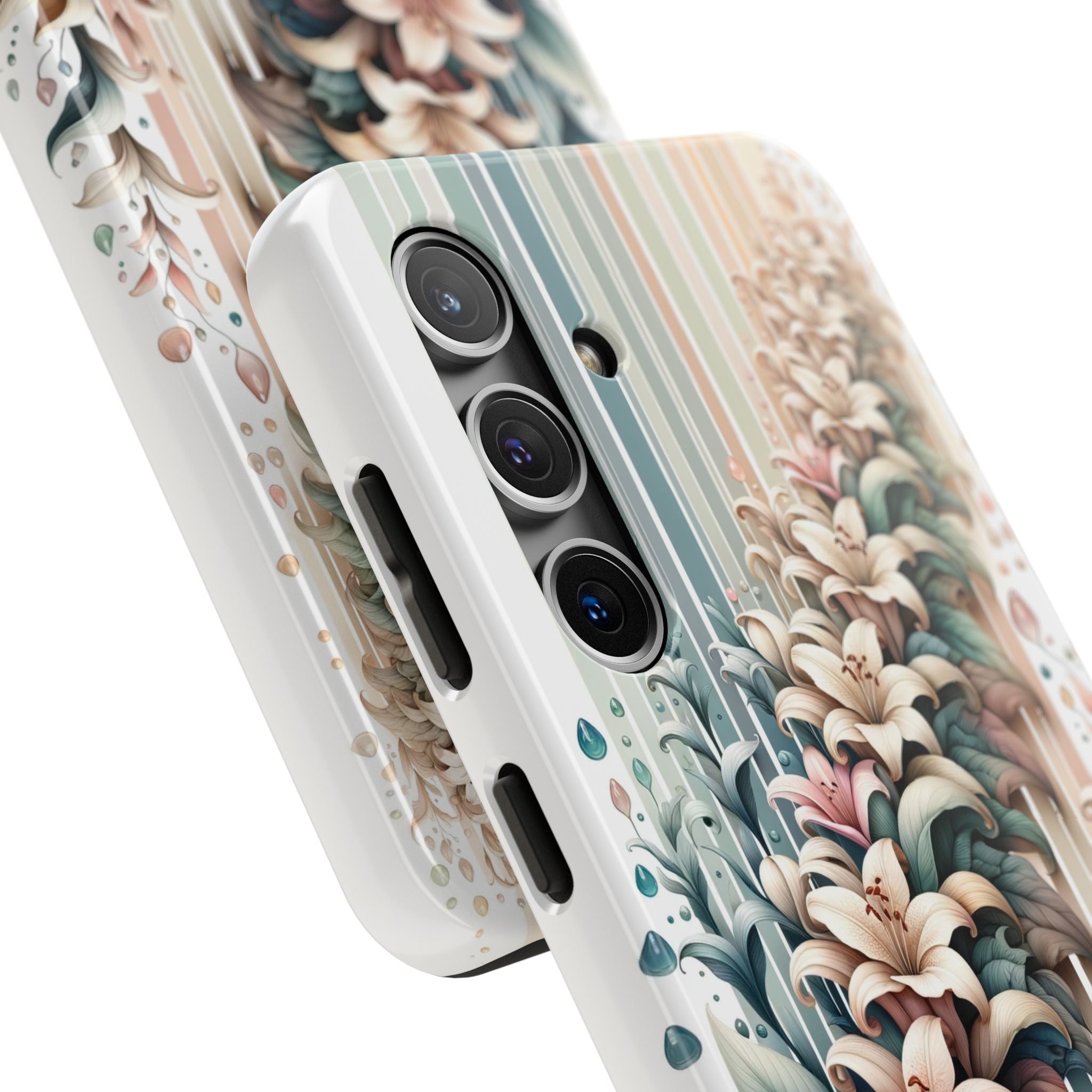 Pastel lilies - Tough Phone Case