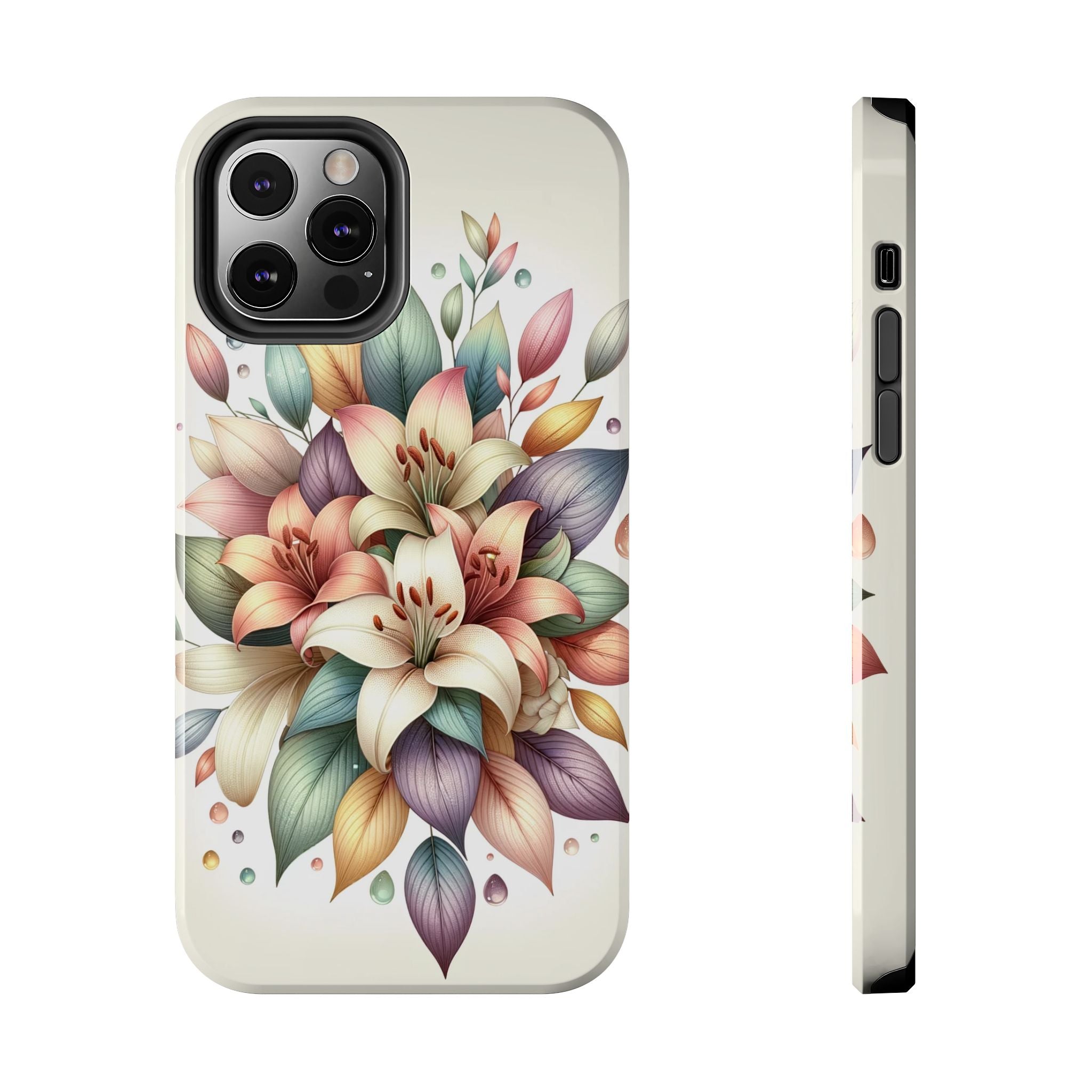 Phone Cases - Beautiful Lily Bouquet Design