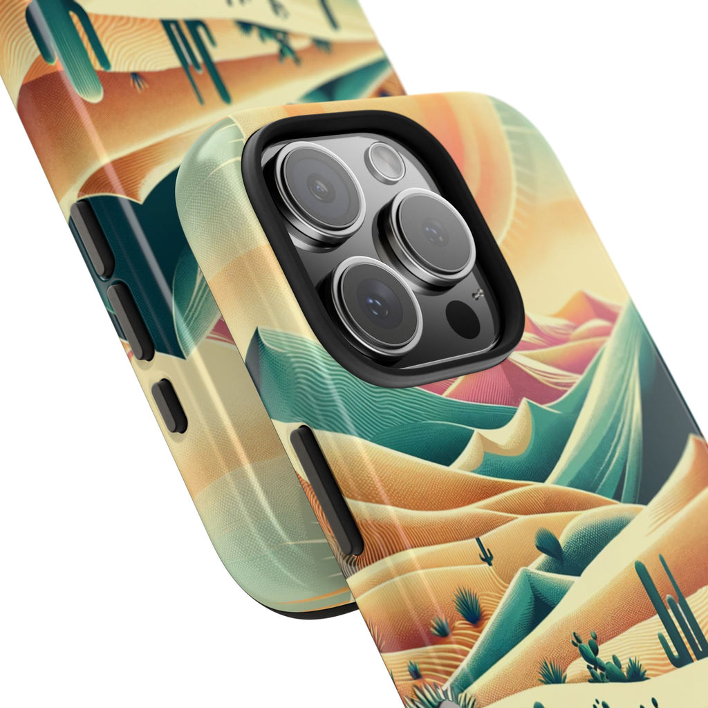 Iguana in the desert - Tough Phone Case