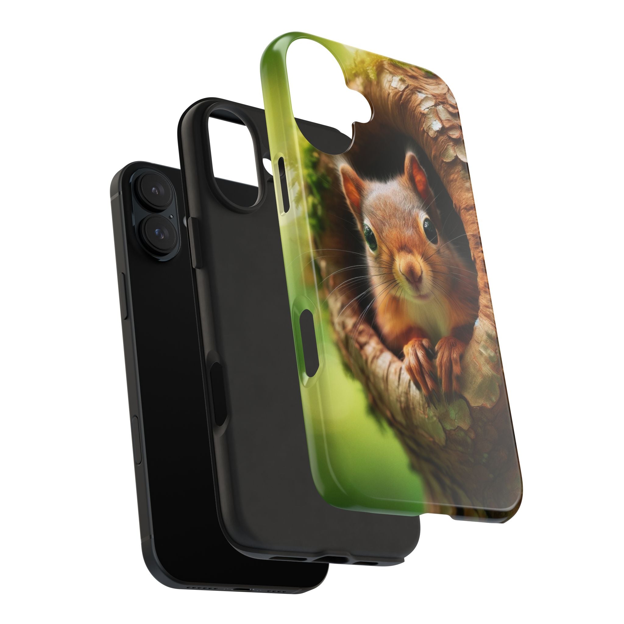 Squirrel in a tree - Tough Phone Case