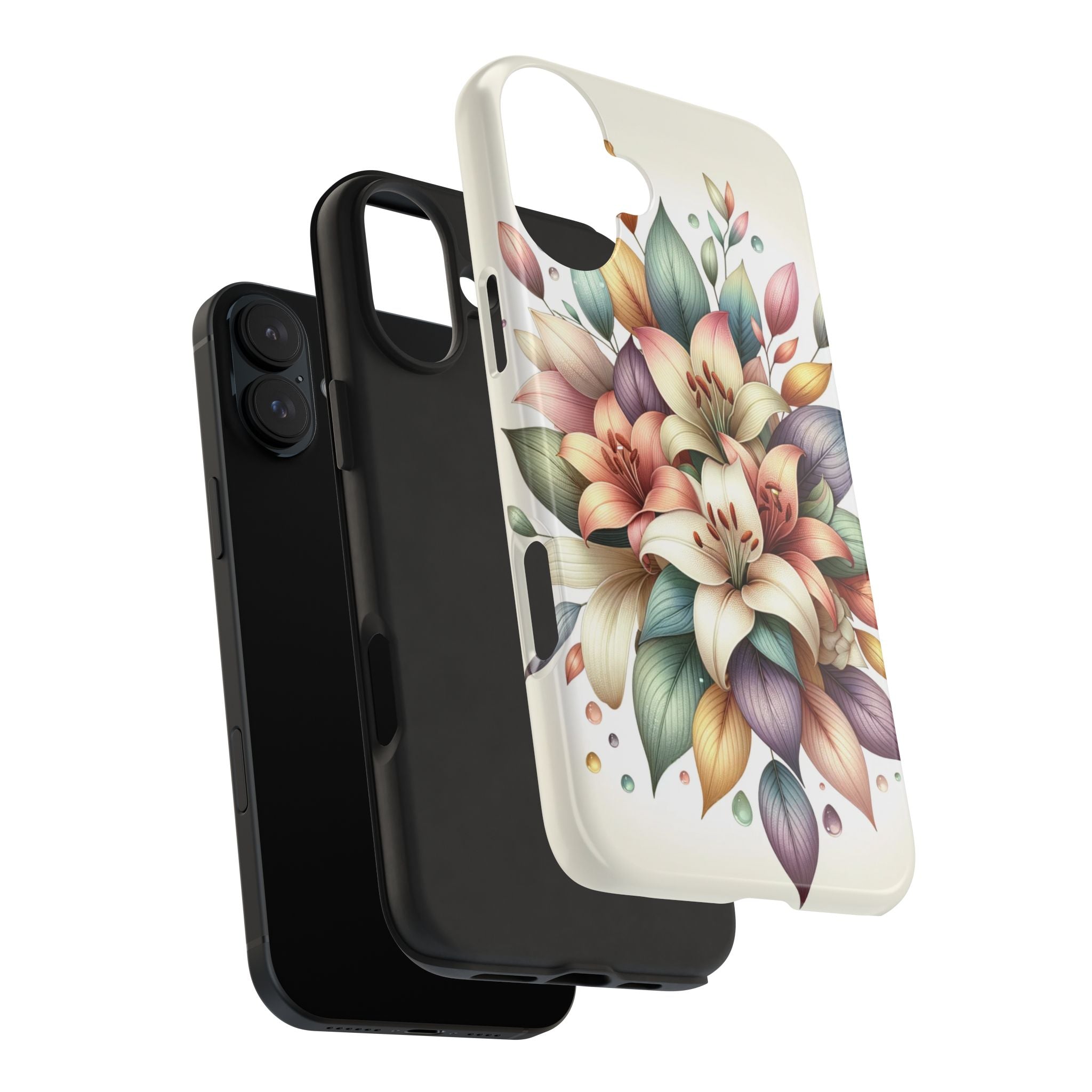 Phone Cases - Beautiful Lily Bouquet Design