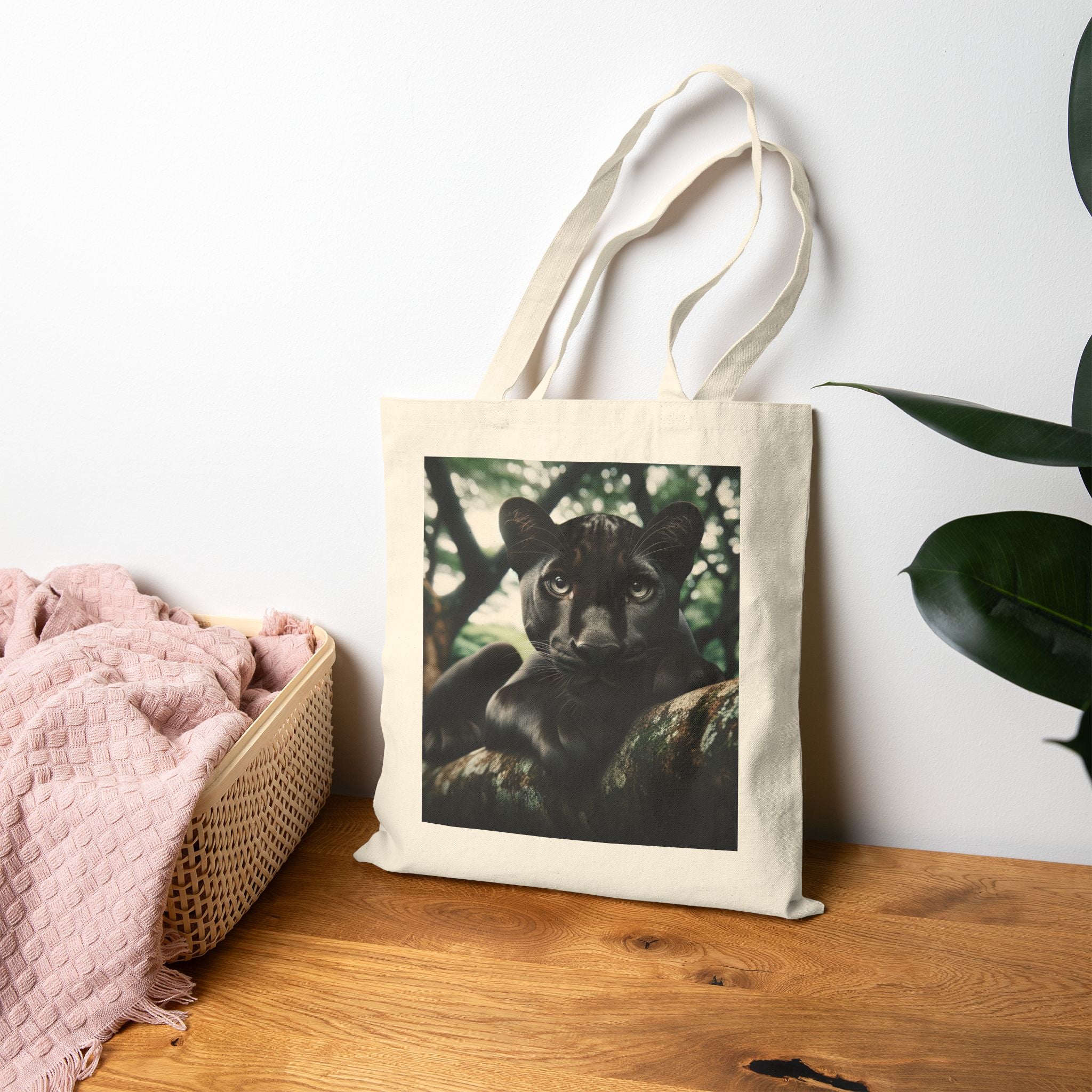 Black Panther - Cotton Canvas Tote Bag