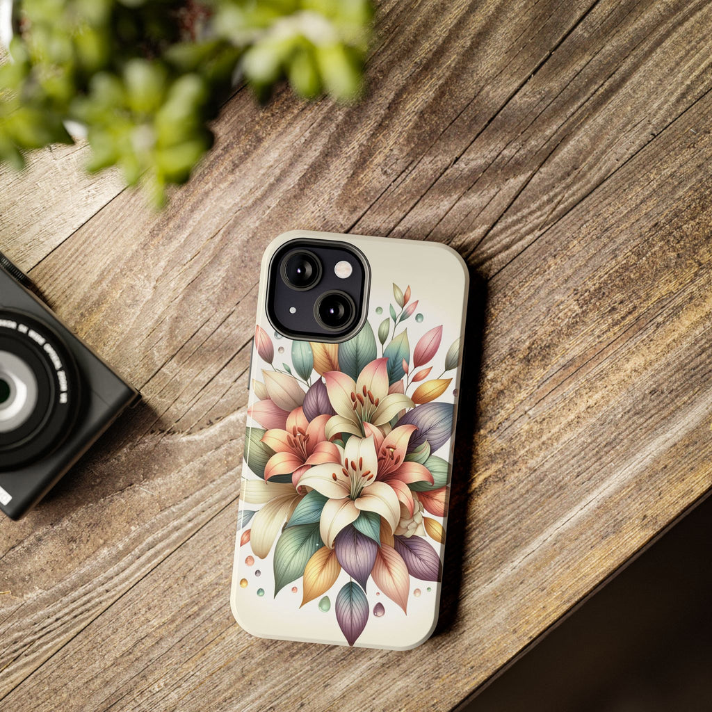 Phone Cases - Beautiful Lily Bouquet Design