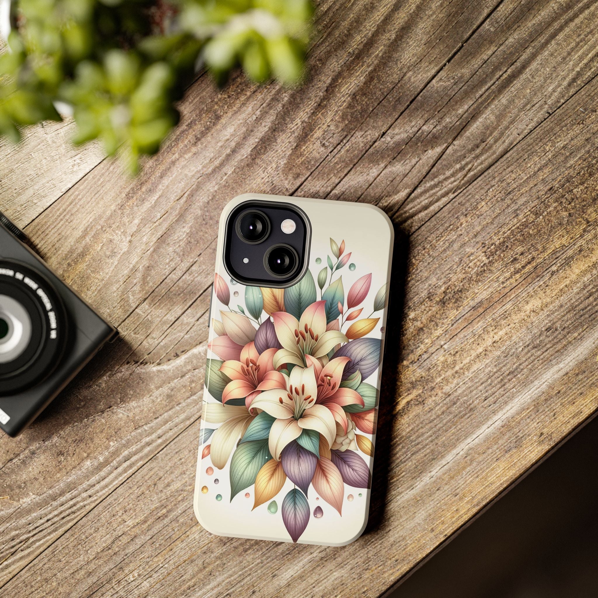 Phone Cases - Beautiful Lily Bouquet Design