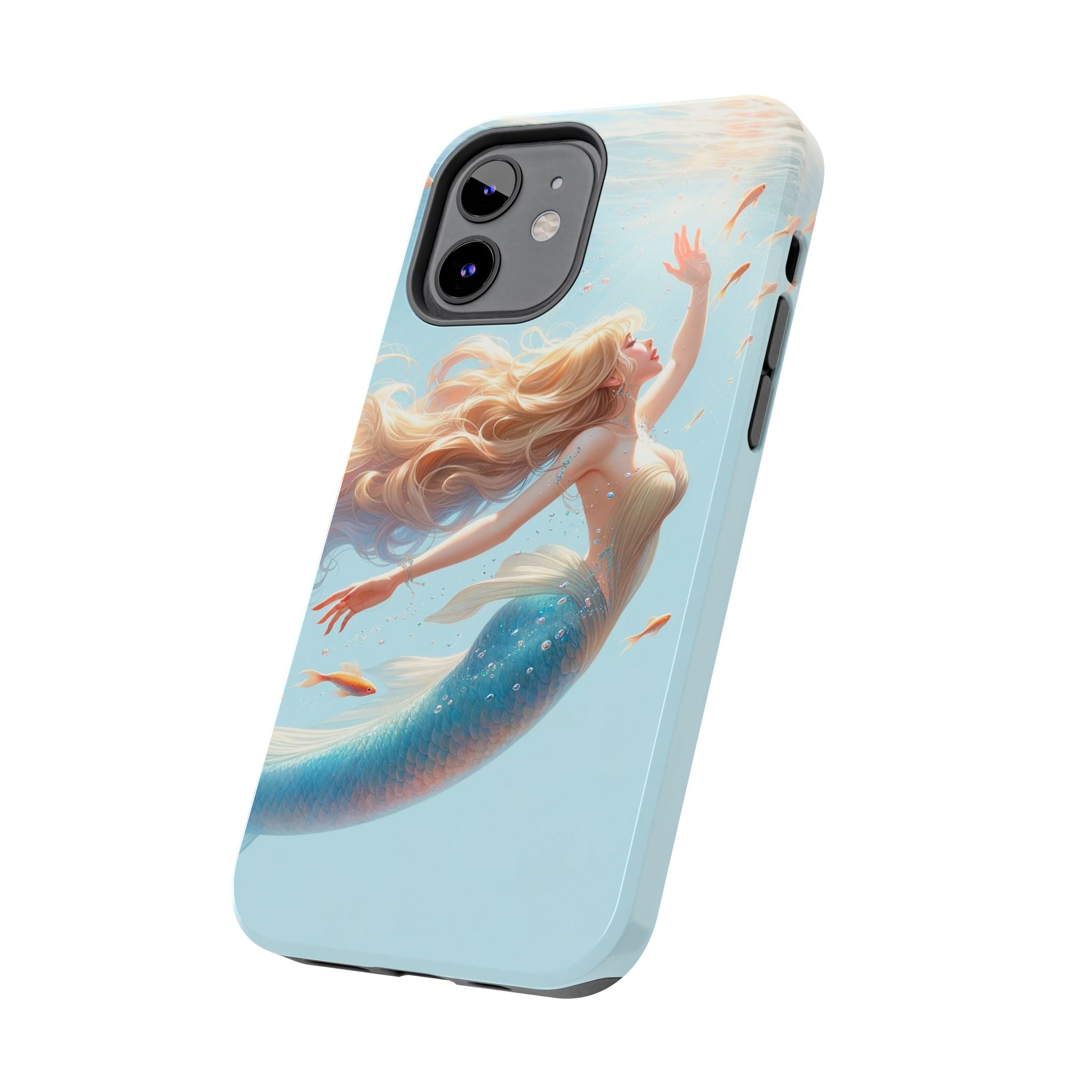 Blond mermaid - Tough Phone Case