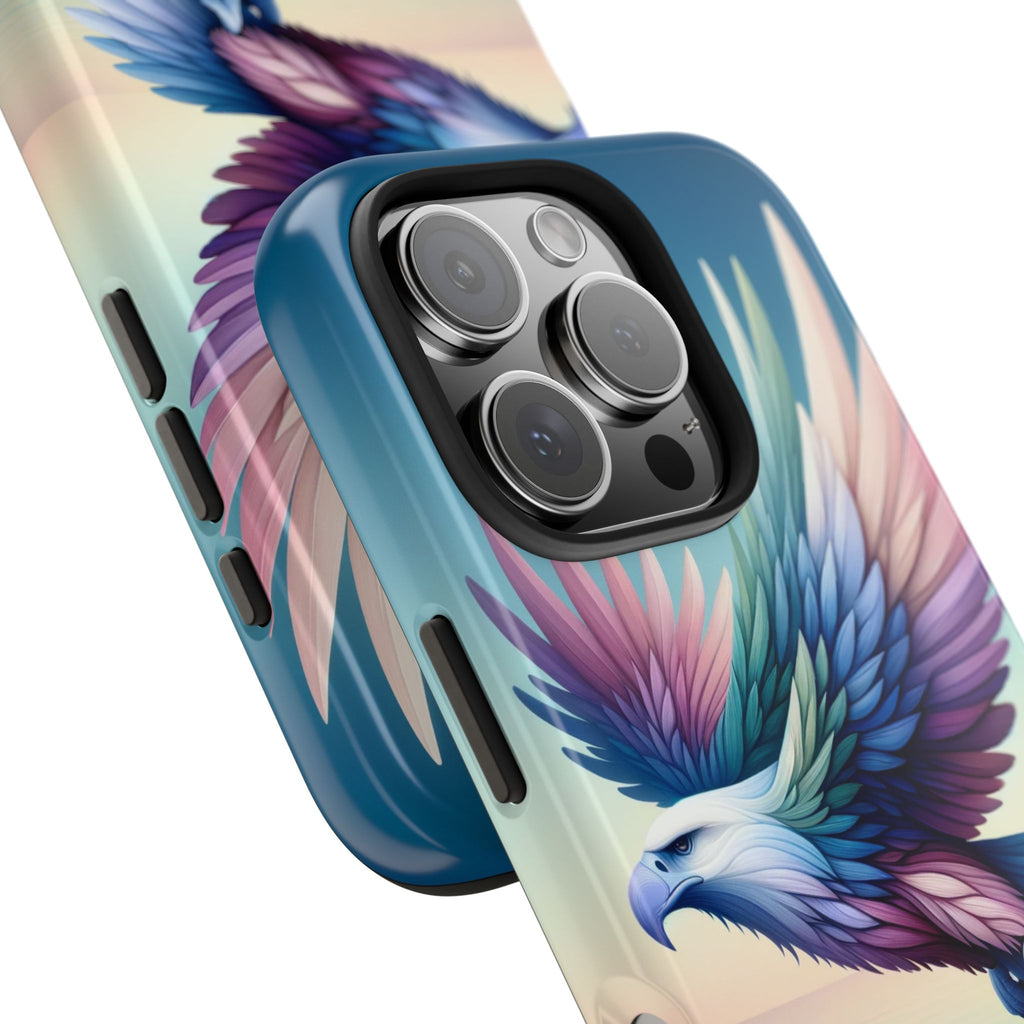 Eagle with colourful feathers - Tough Phone Case