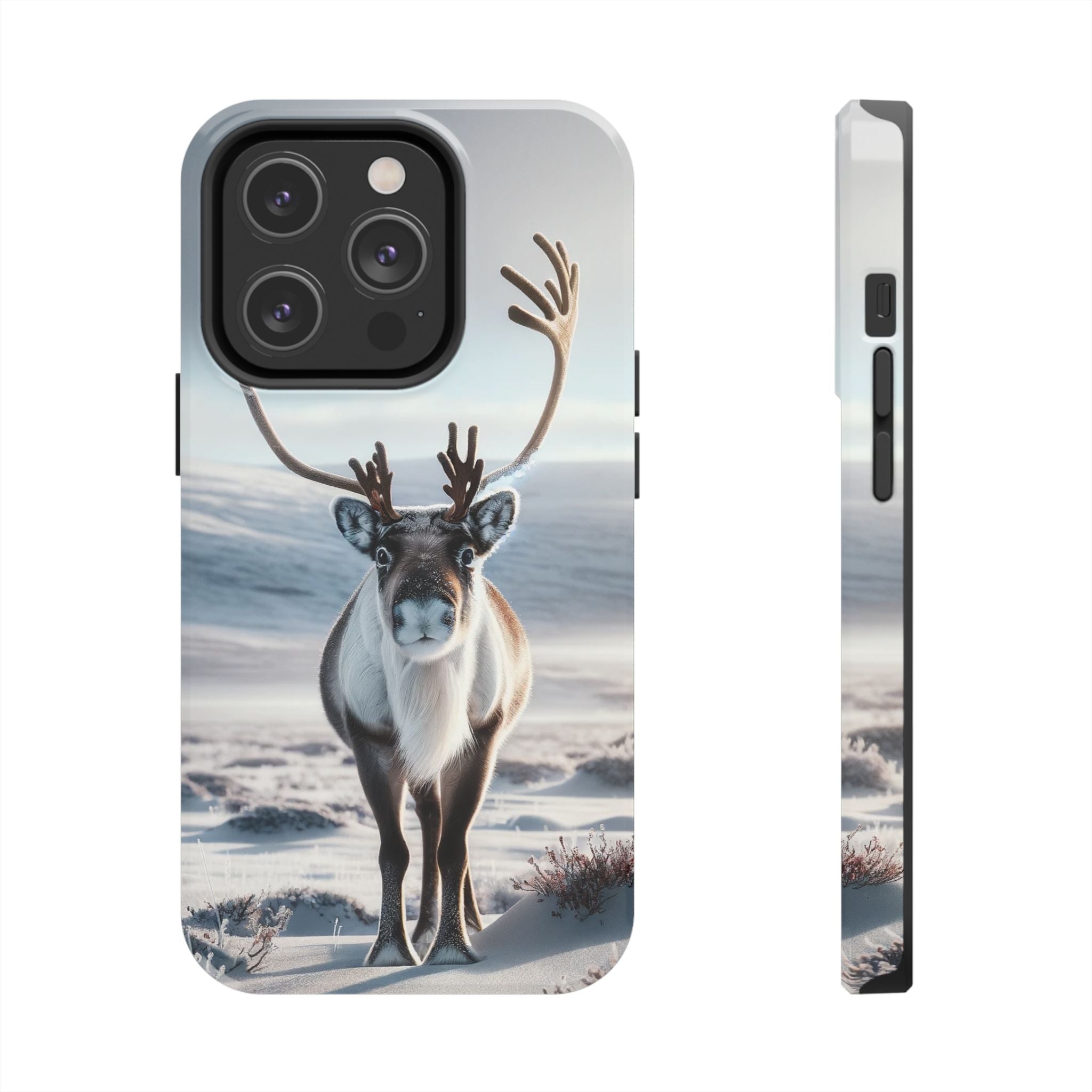 Phone Cases - Curious Reindeer Design