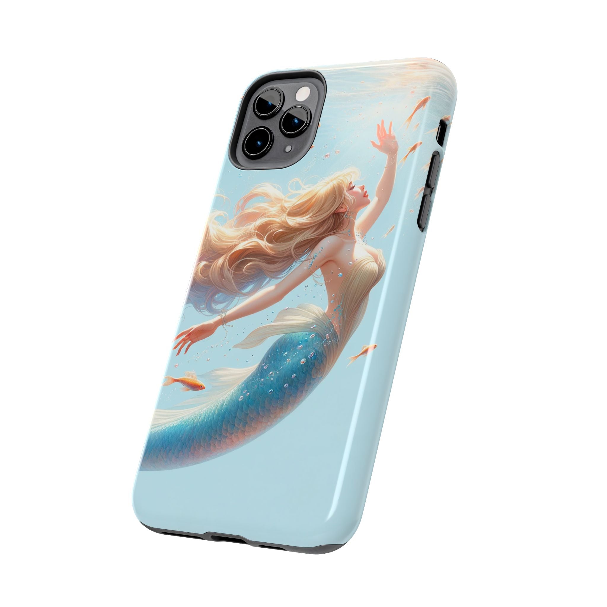 Blond mermaid - Tough Phone Case