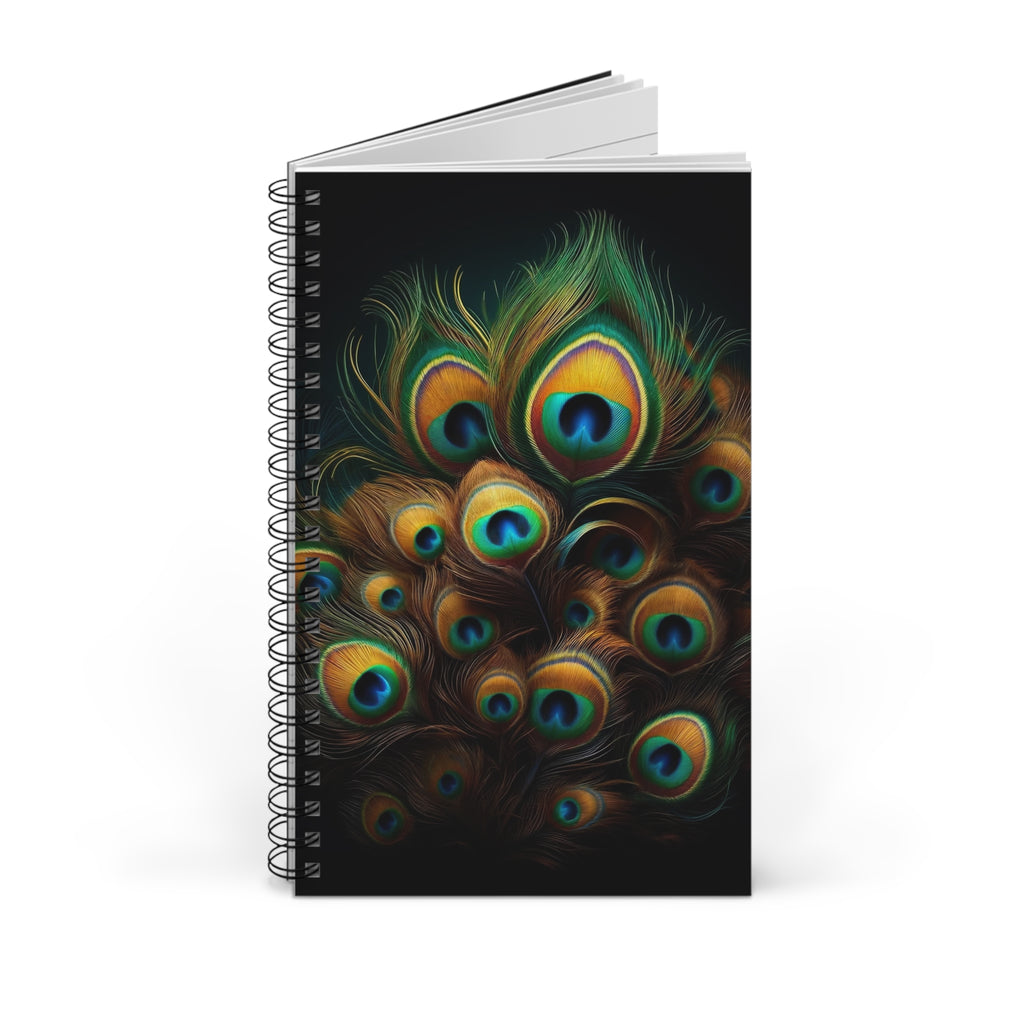 Elegant bouquet of Peacock feathers - Spiral Journal