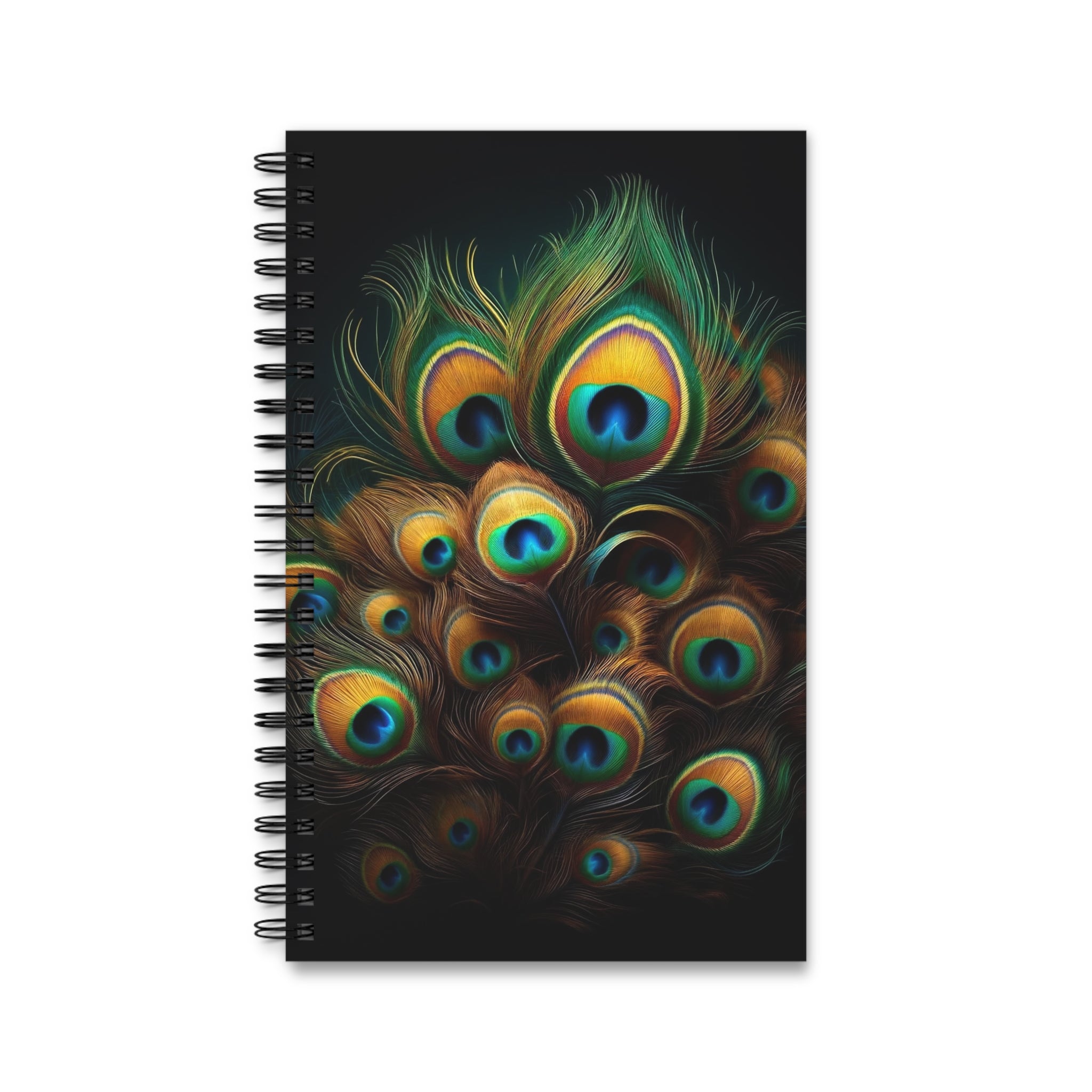 Elegant bouquet of Peacock feathers - Spiral Journal