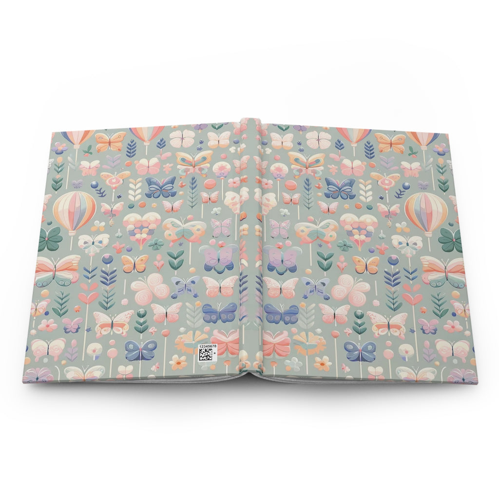 Butterflies and balloons 1 - Hardcover Notebook