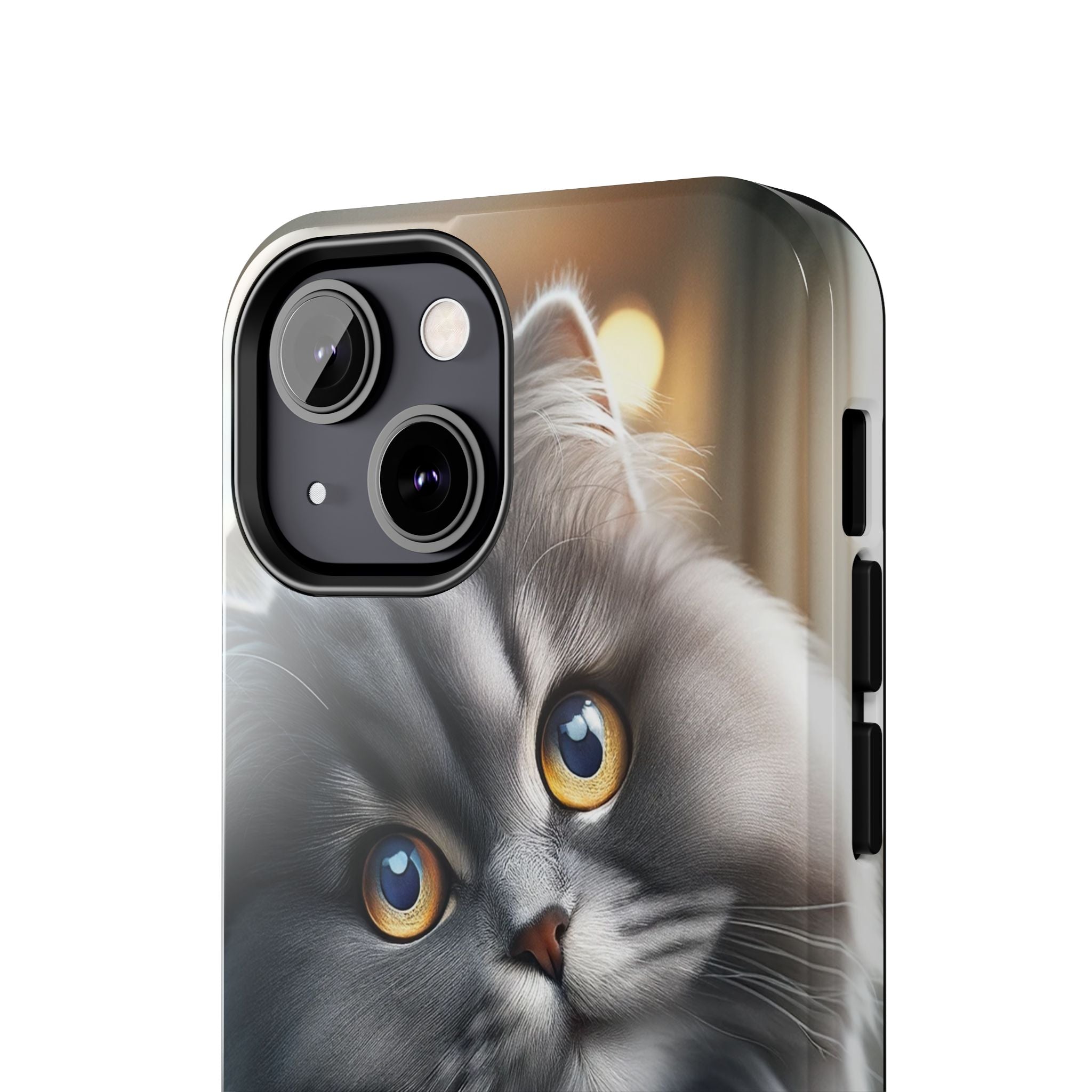 Grey cat - Tough Phone Case
