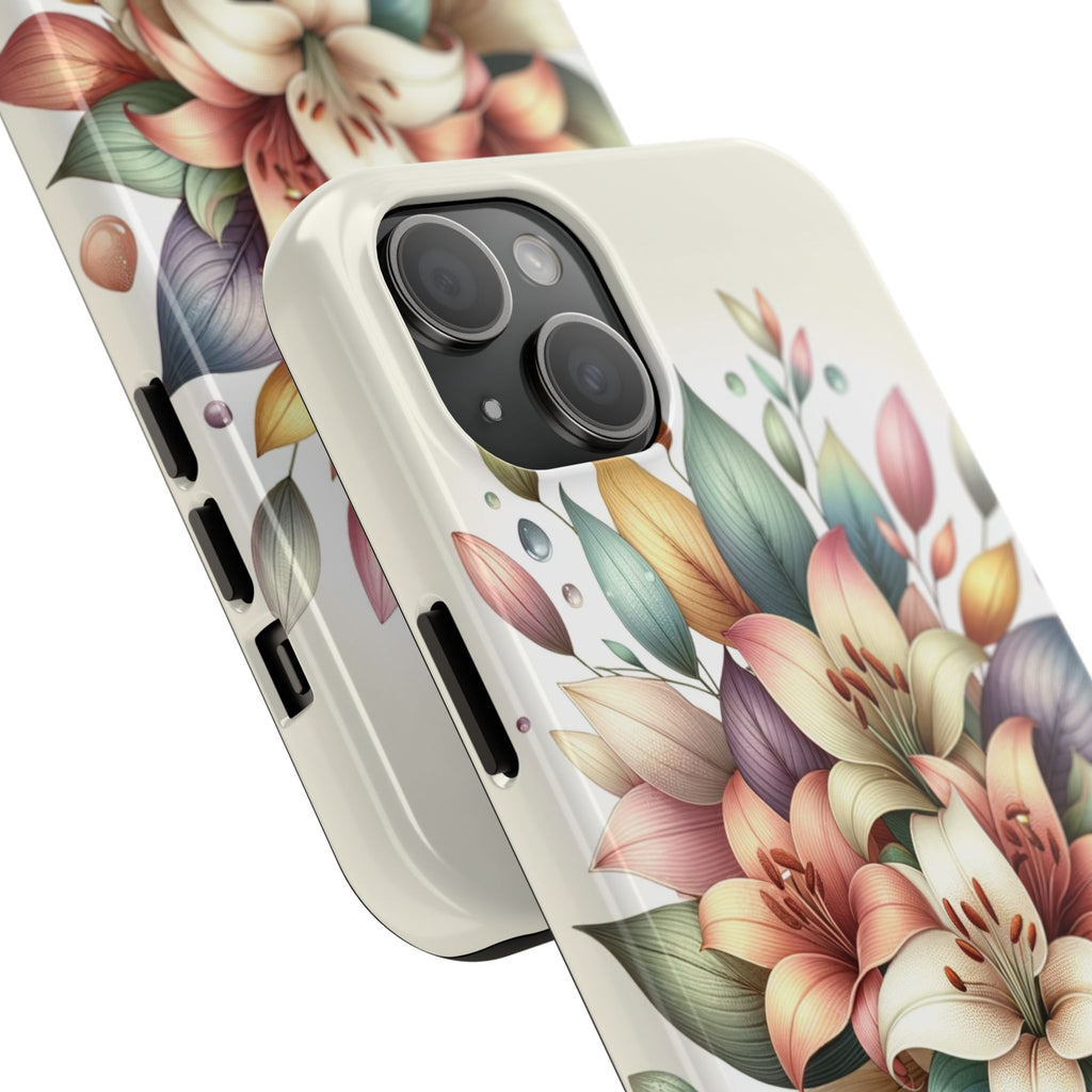 Phone Cases - Beautiful Lily Bouquet Design