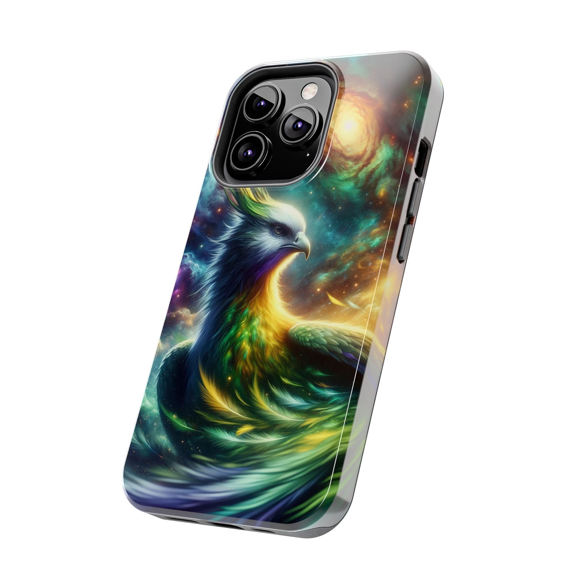 Phone Cases - Green Phoenix Design
