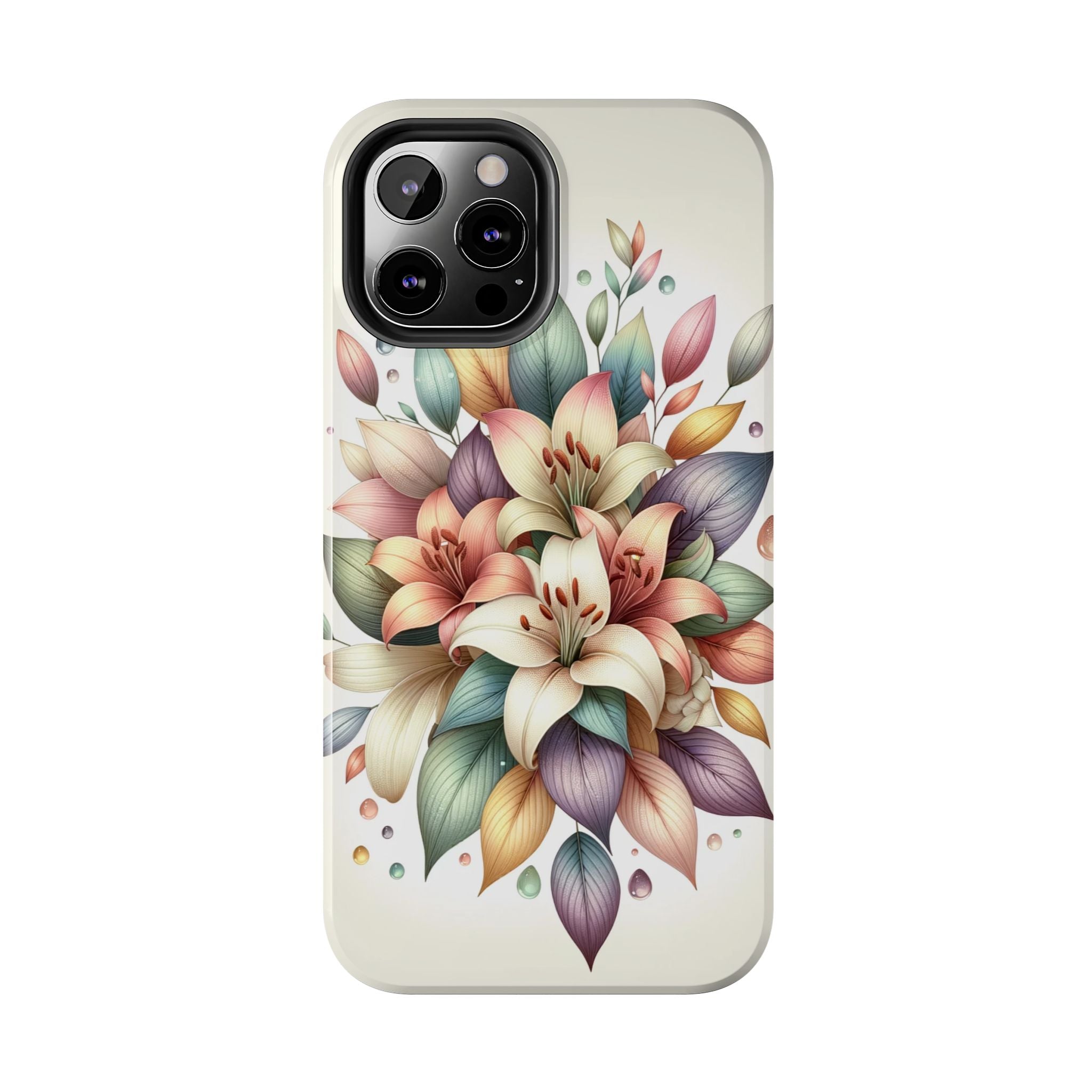 Phone Cases - Beautiful Lily Bouquet Design