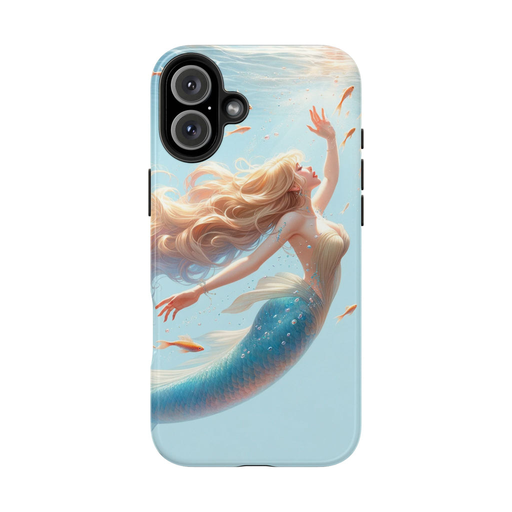 Blond mermaid - Tough Phone Case