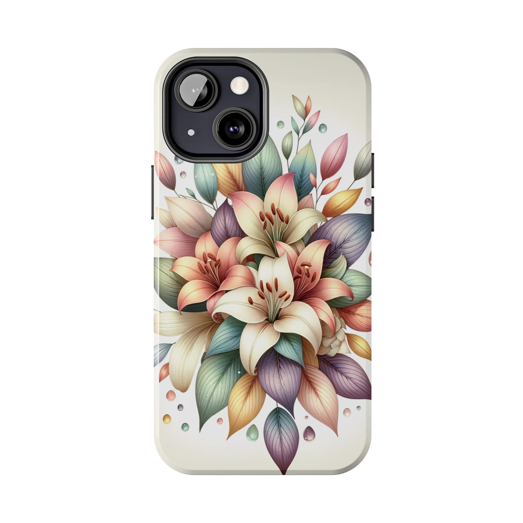 Phone Cases - Beautiful Lily Bouquet Design