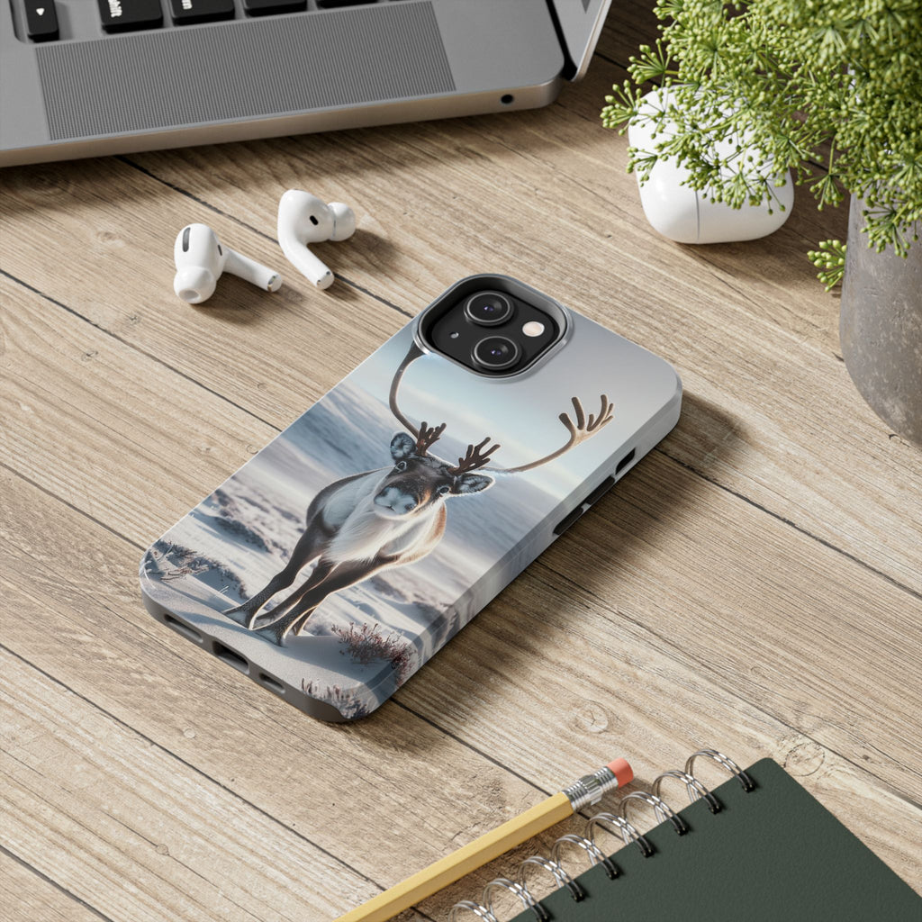 Phone Cases - Curious Reindeer Design