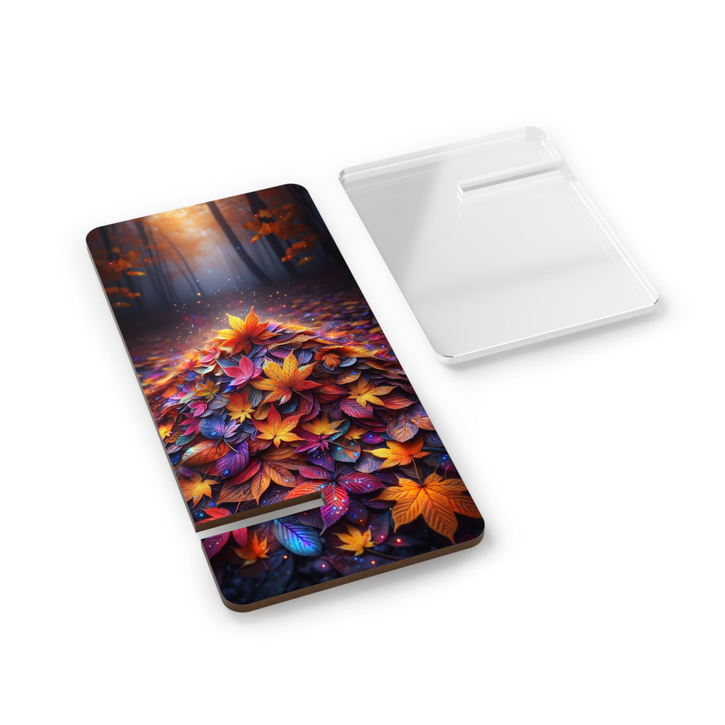 A pile of colourful leaves - Smartphone Stand