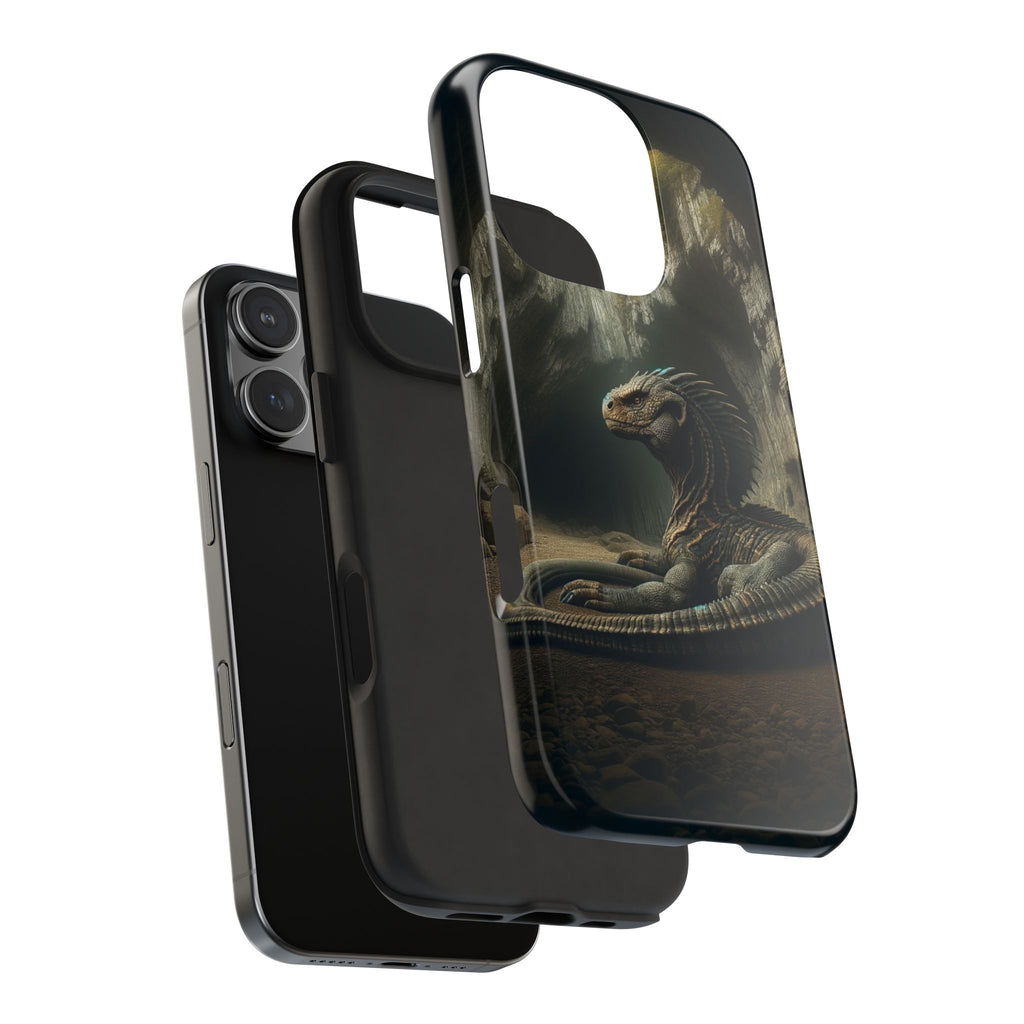 Basilisk in a cave - Tough Phone Case