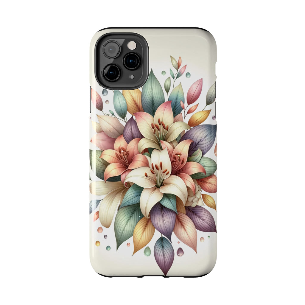 Phone Cases - Beautiful Lily Bouquet Design