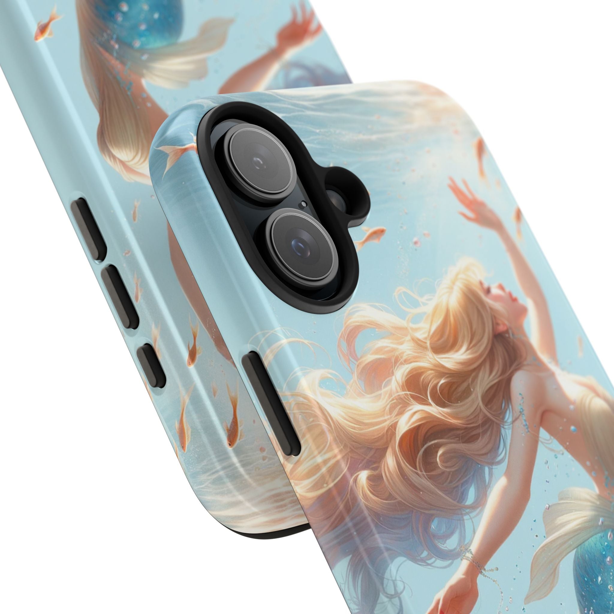 Blond mermaid - Tough Phone Case